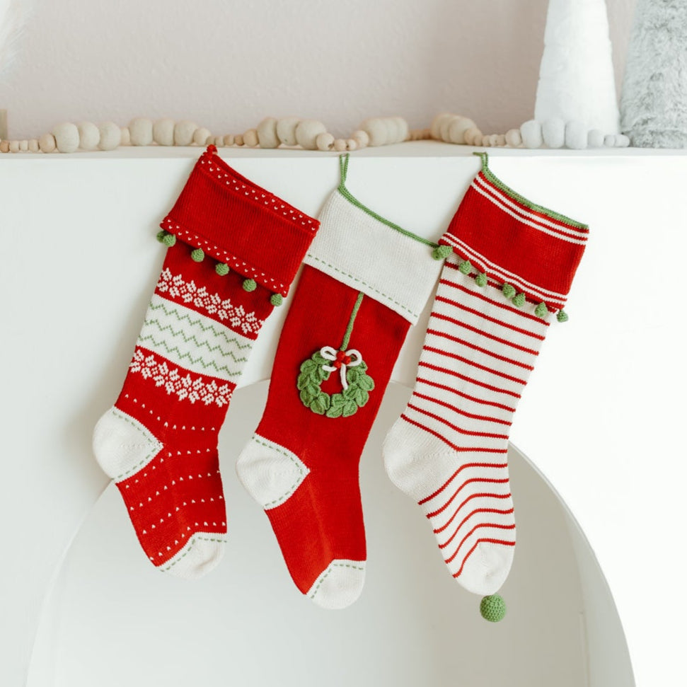 Wreath Stocking