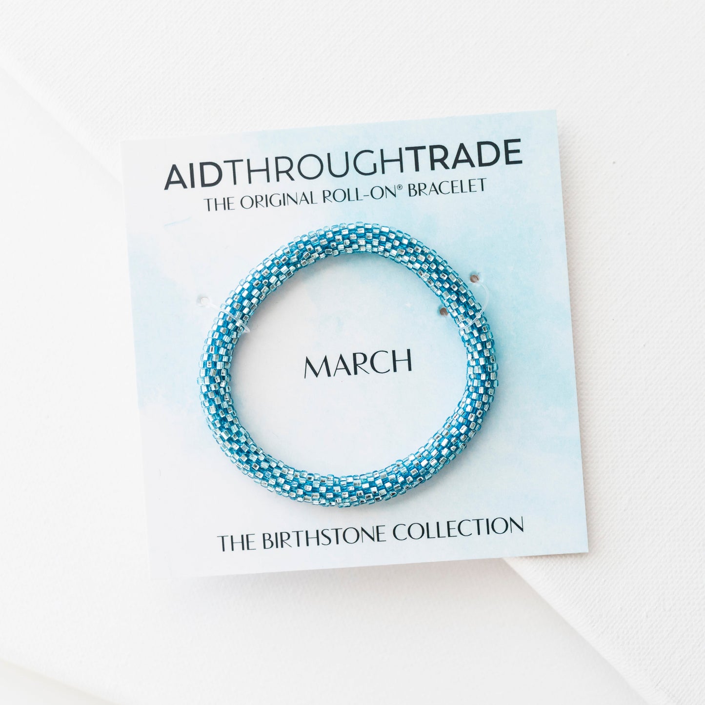 Birthstone Roll-On® Bracelets - March