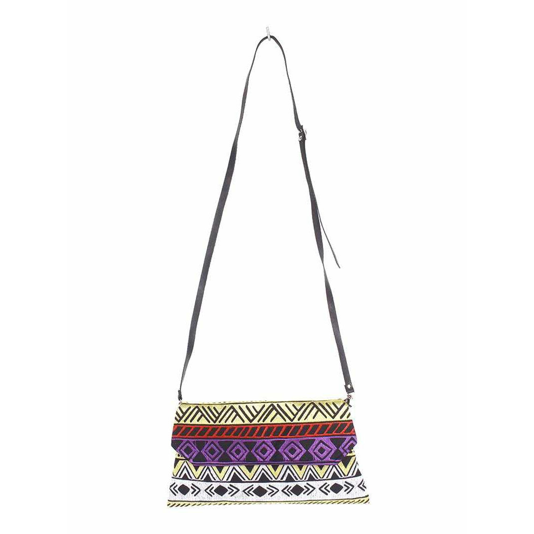 Embroidered Convertible Clutch | Crossbody Bag - Thailand