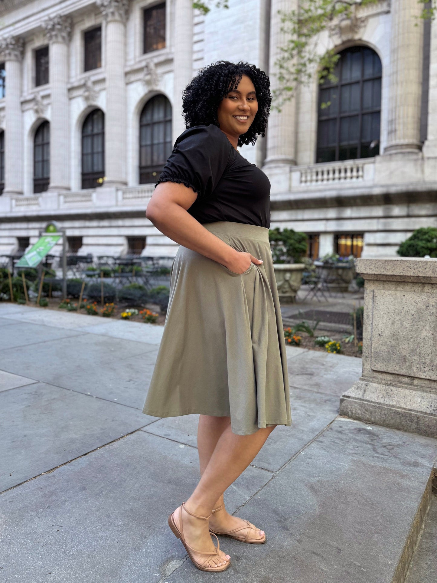 CIELA skirt in Silver Sage