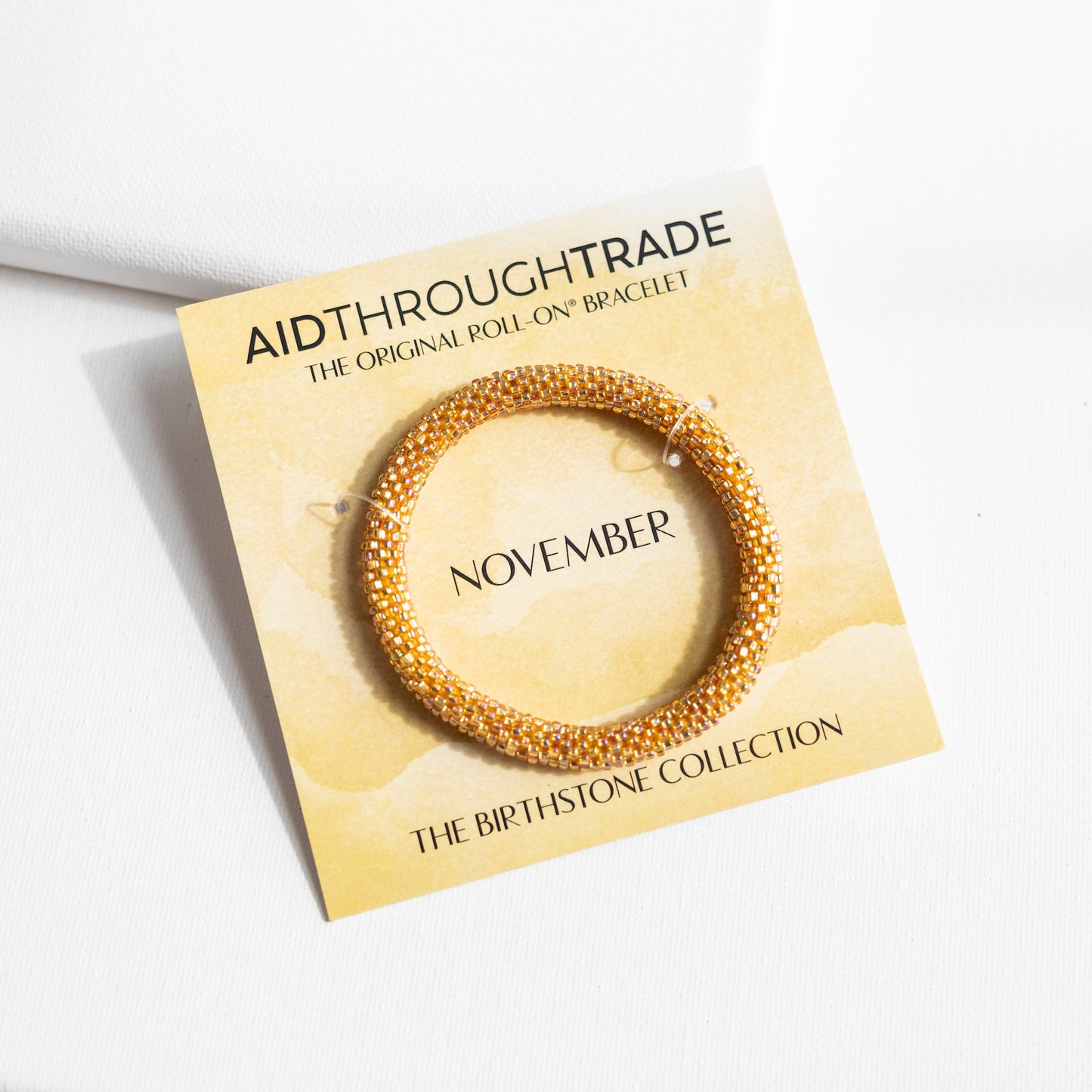 Birthstone Roll-On® Bracelets - November