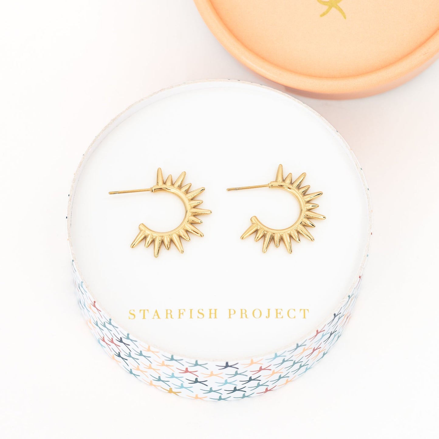 Glow Up Hoop Earrings