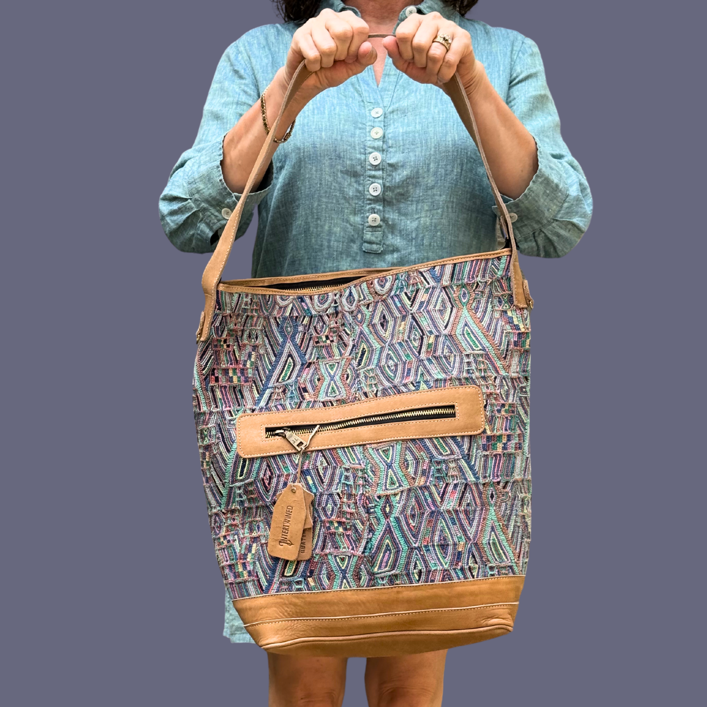 Huipil Bucket Bag