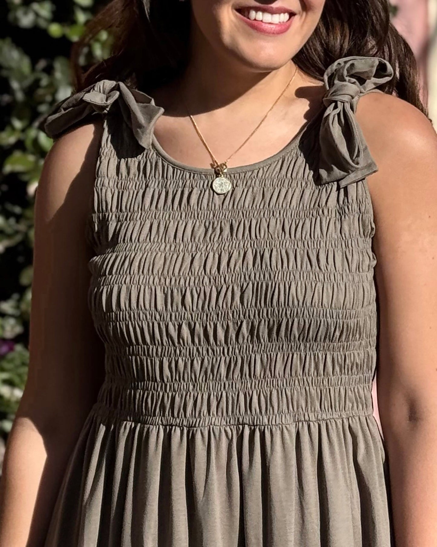 JESSA dress in Silver Sage