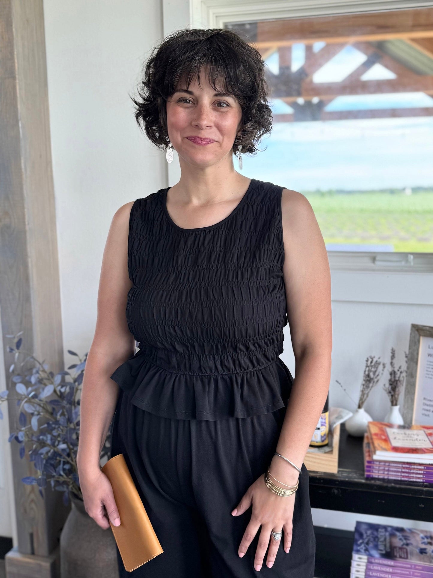 MAEVE top in Black