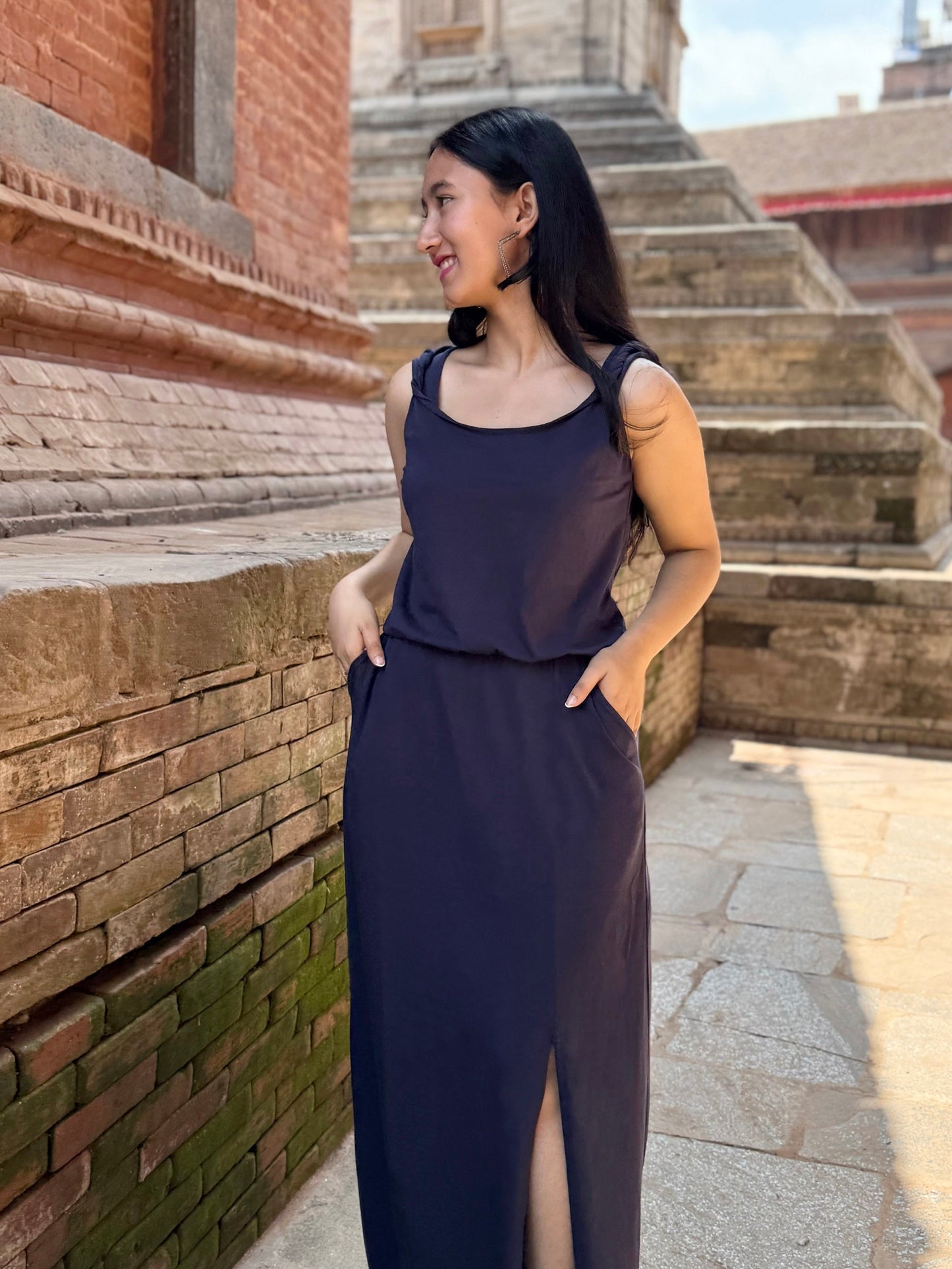 MICHAL dress in Navy