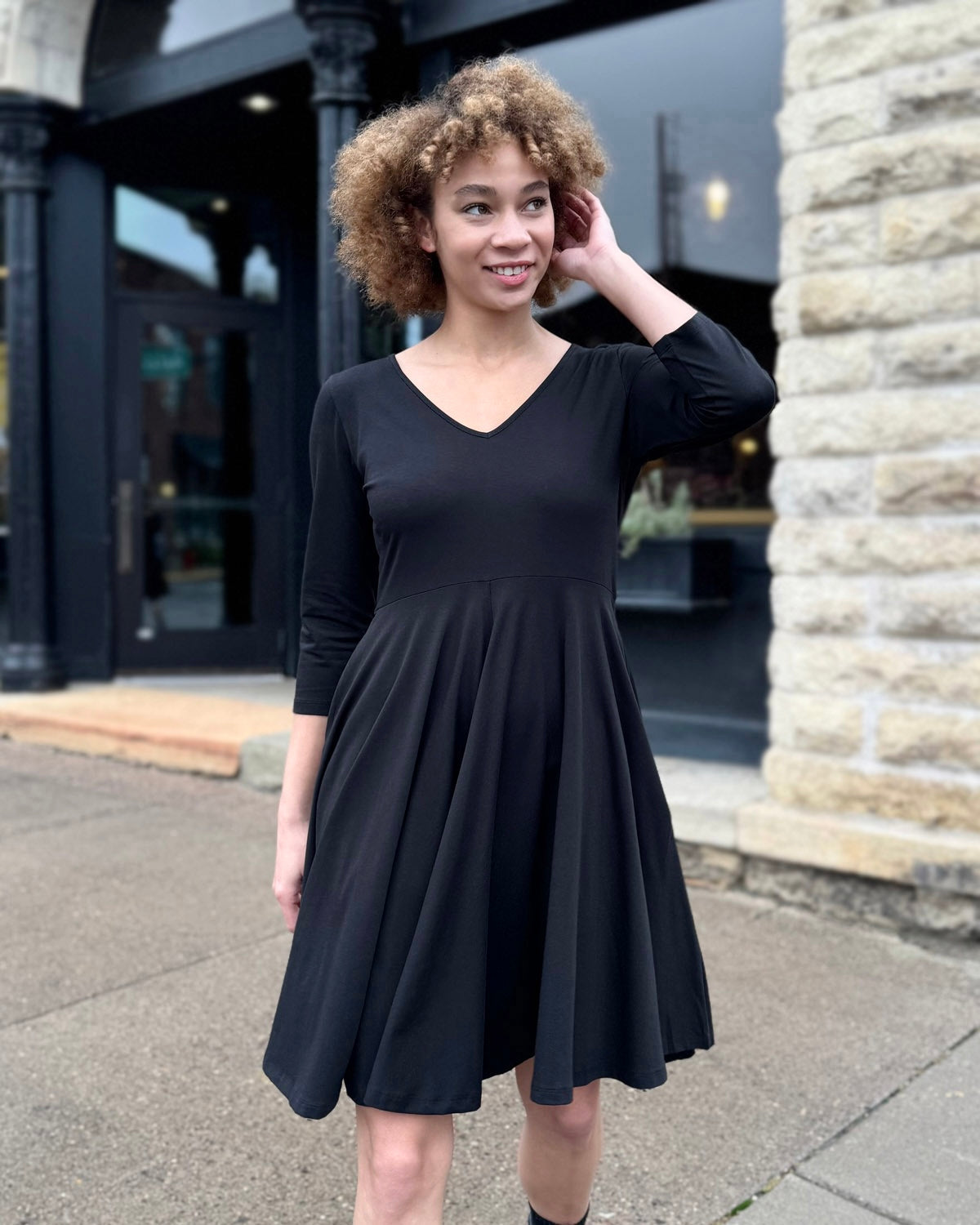 LOUISE Dress in Black