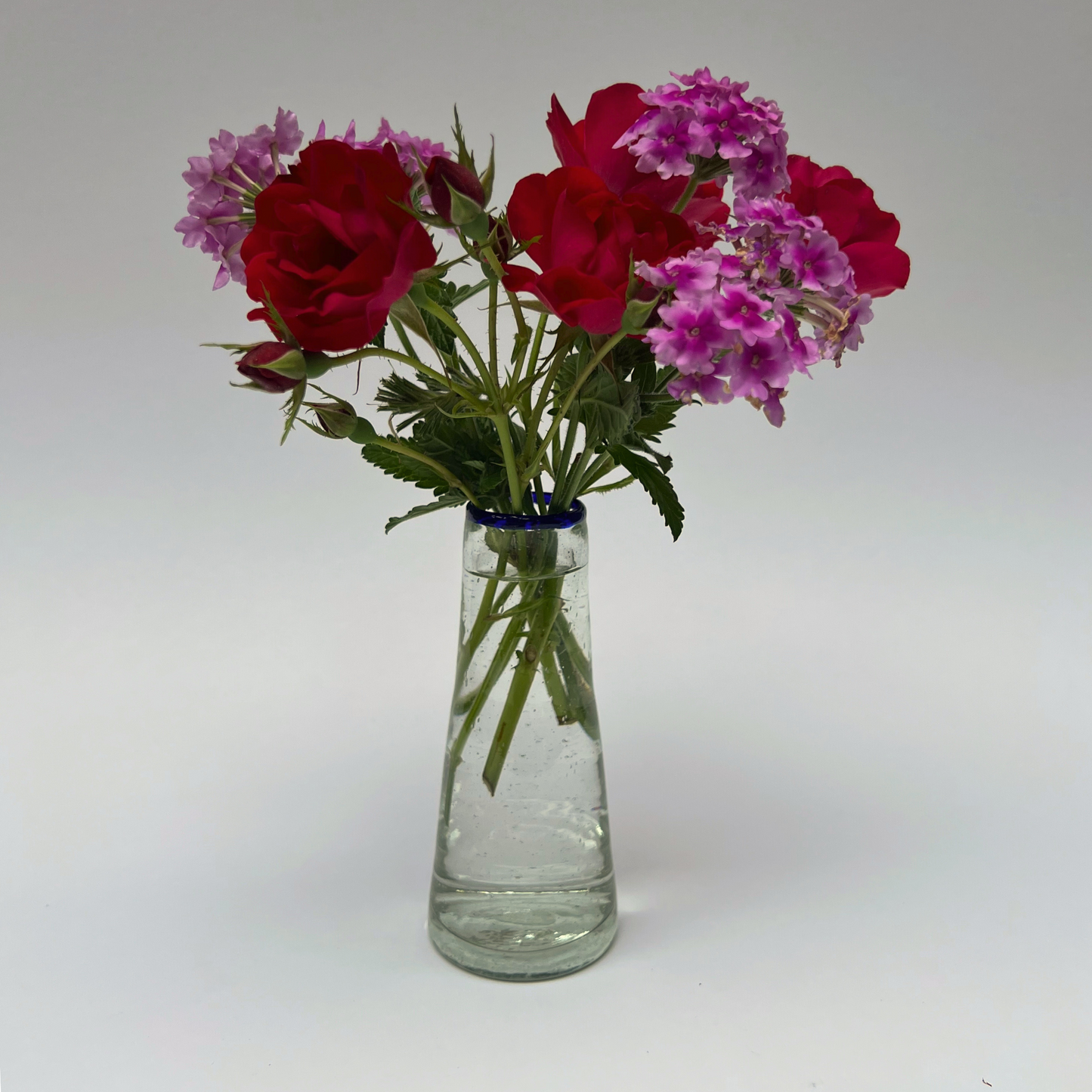Handblown Glass Volcano Vase