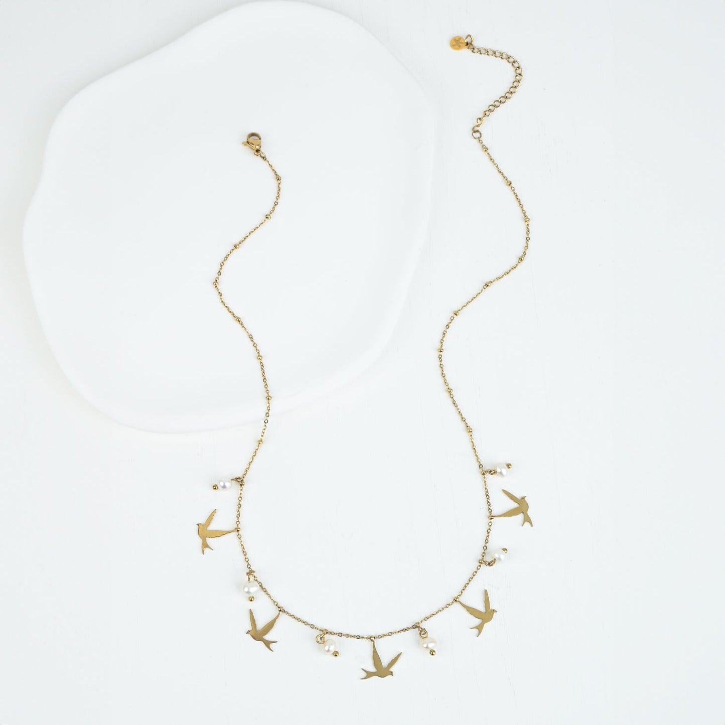 Wings of Hope Pearl Necklace