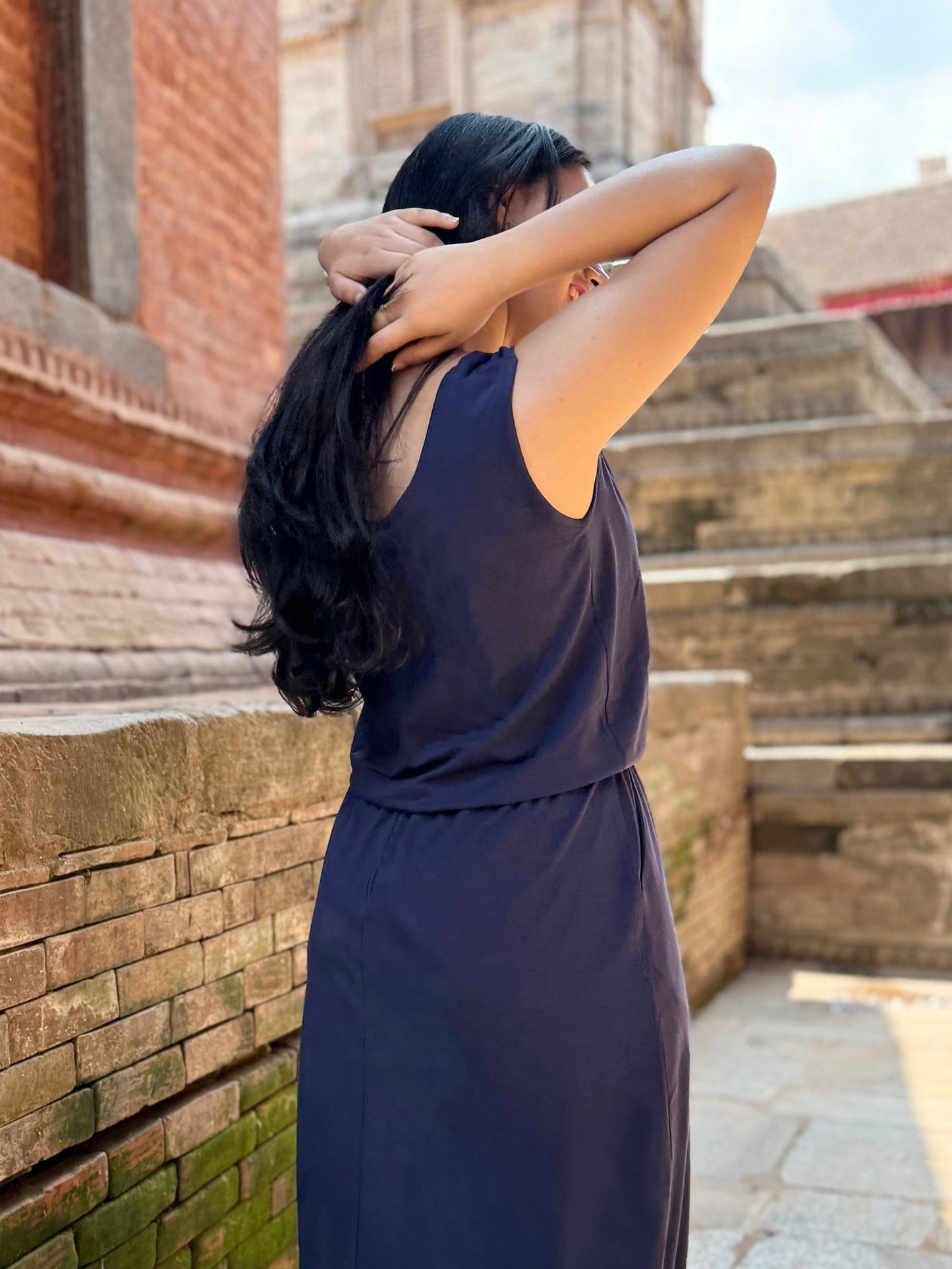 MICHAL dress in Navy