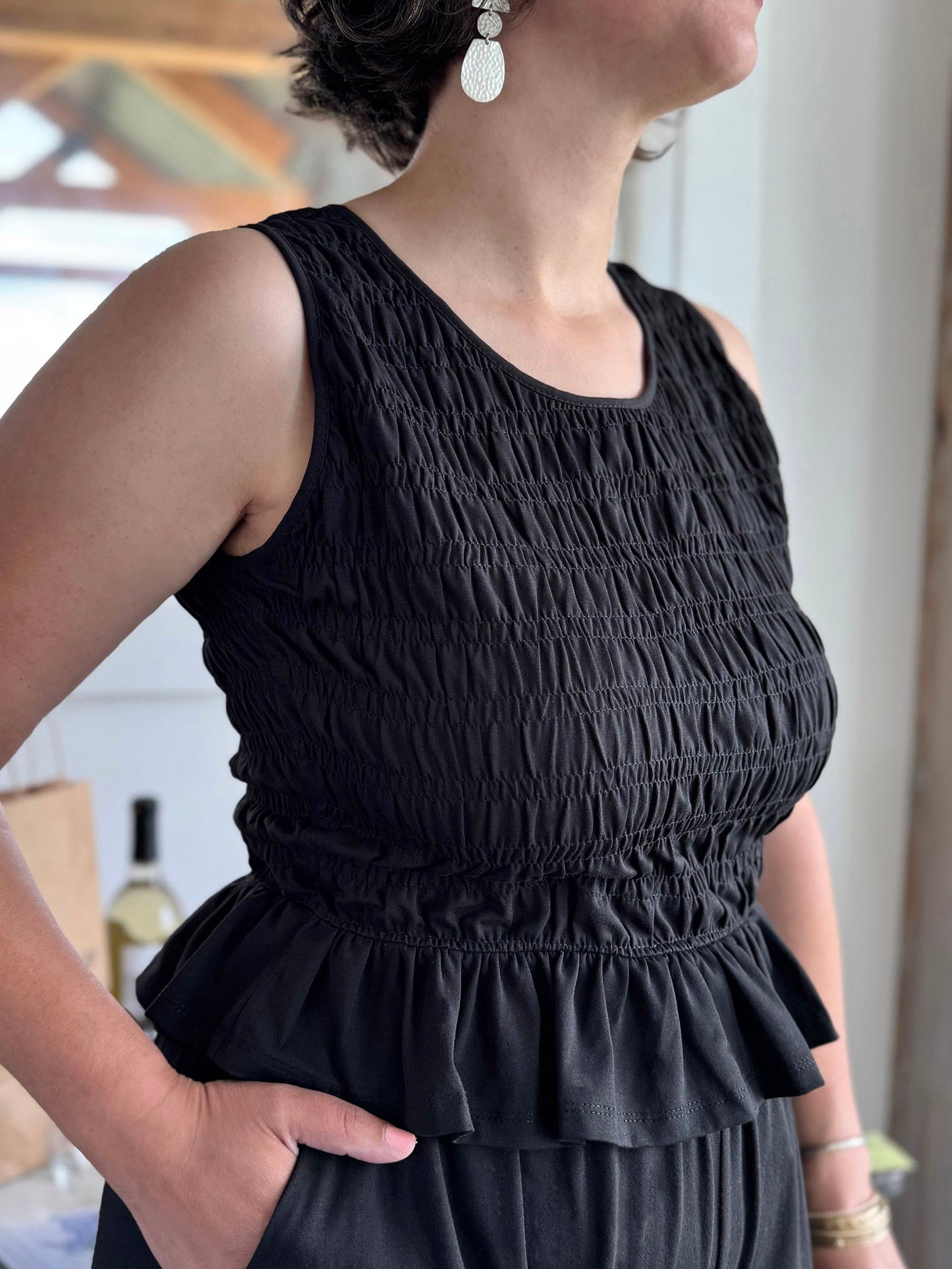 MAEVE top in Black