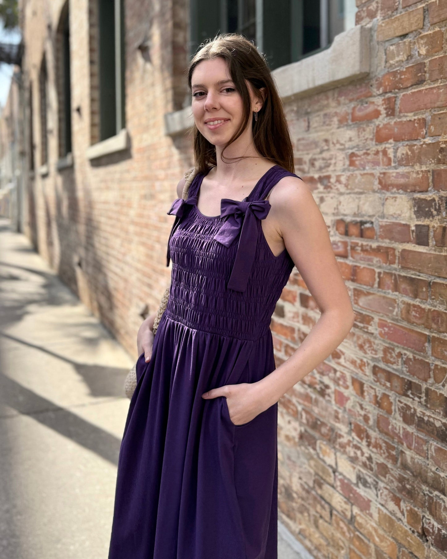JESSA dress in Midnight Dahlia