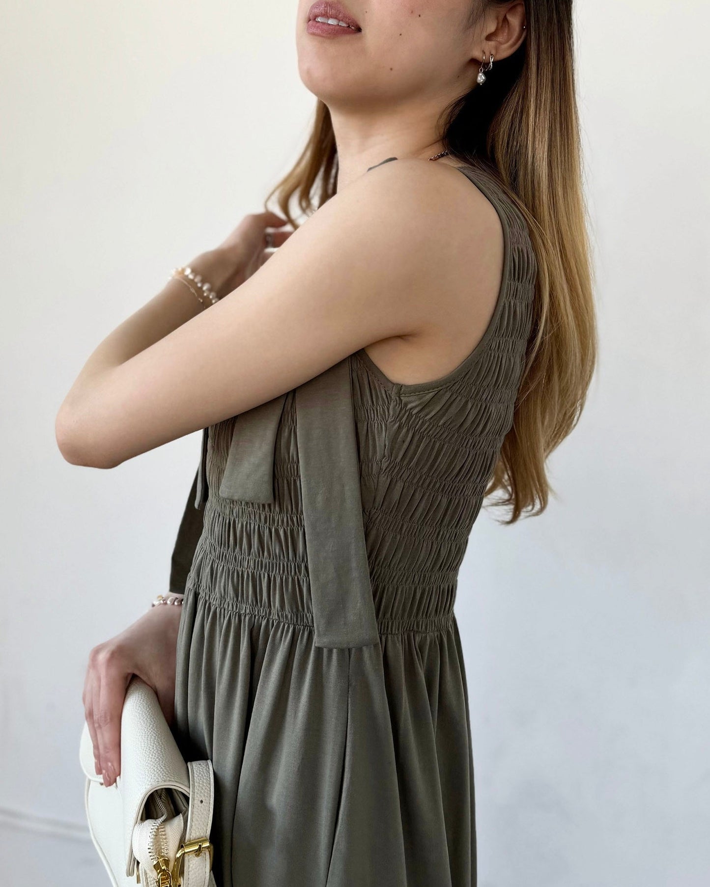 JESSA dress in Silver Sage