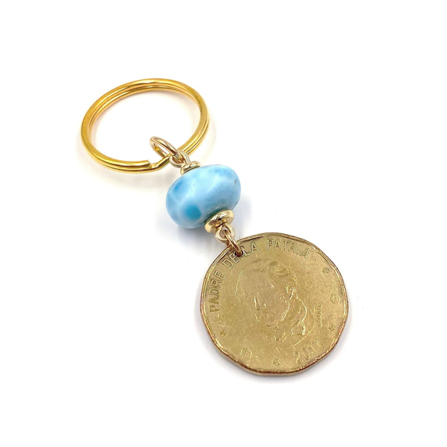 Dominican Peso Keychains