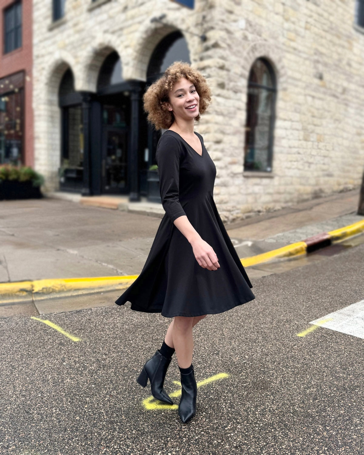 LOUISE Dress in Black