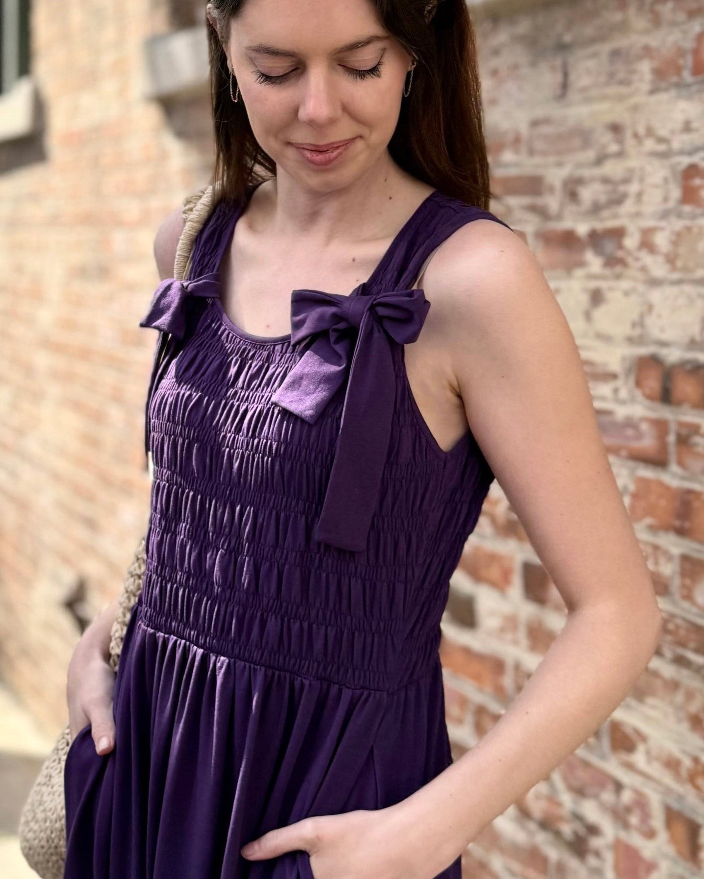 JESSA dress in Midnight Dahlia