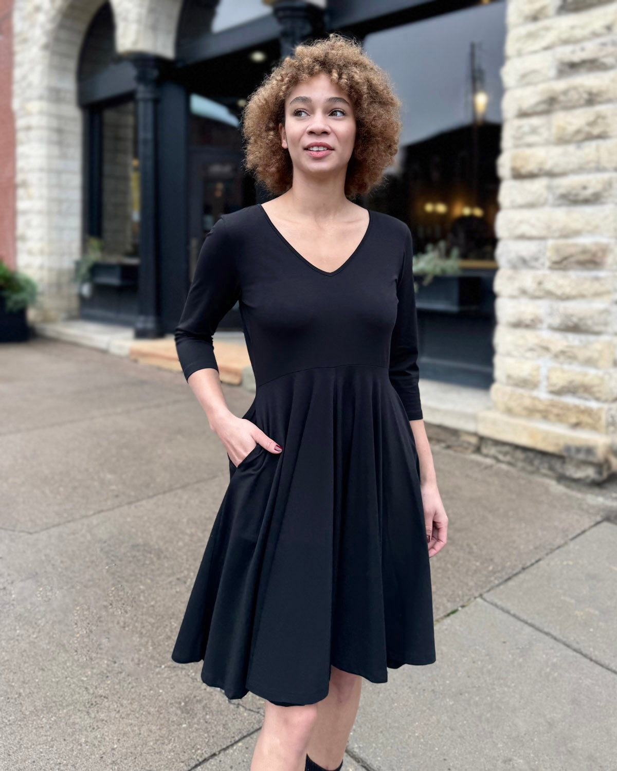 LOUISE Dress in Black