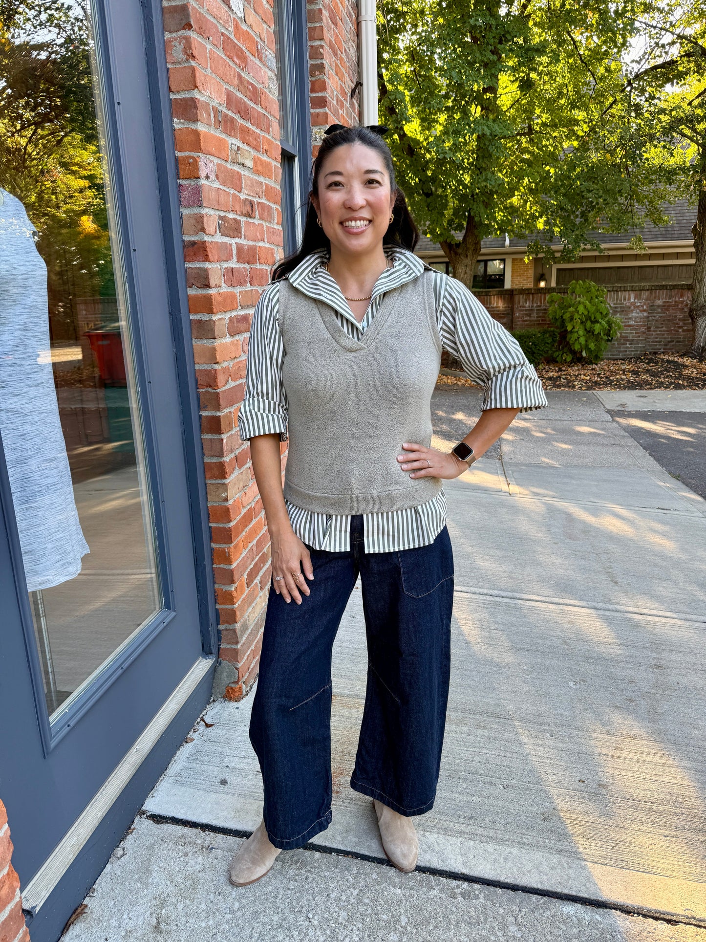 Fleece Vest - Oatmeal