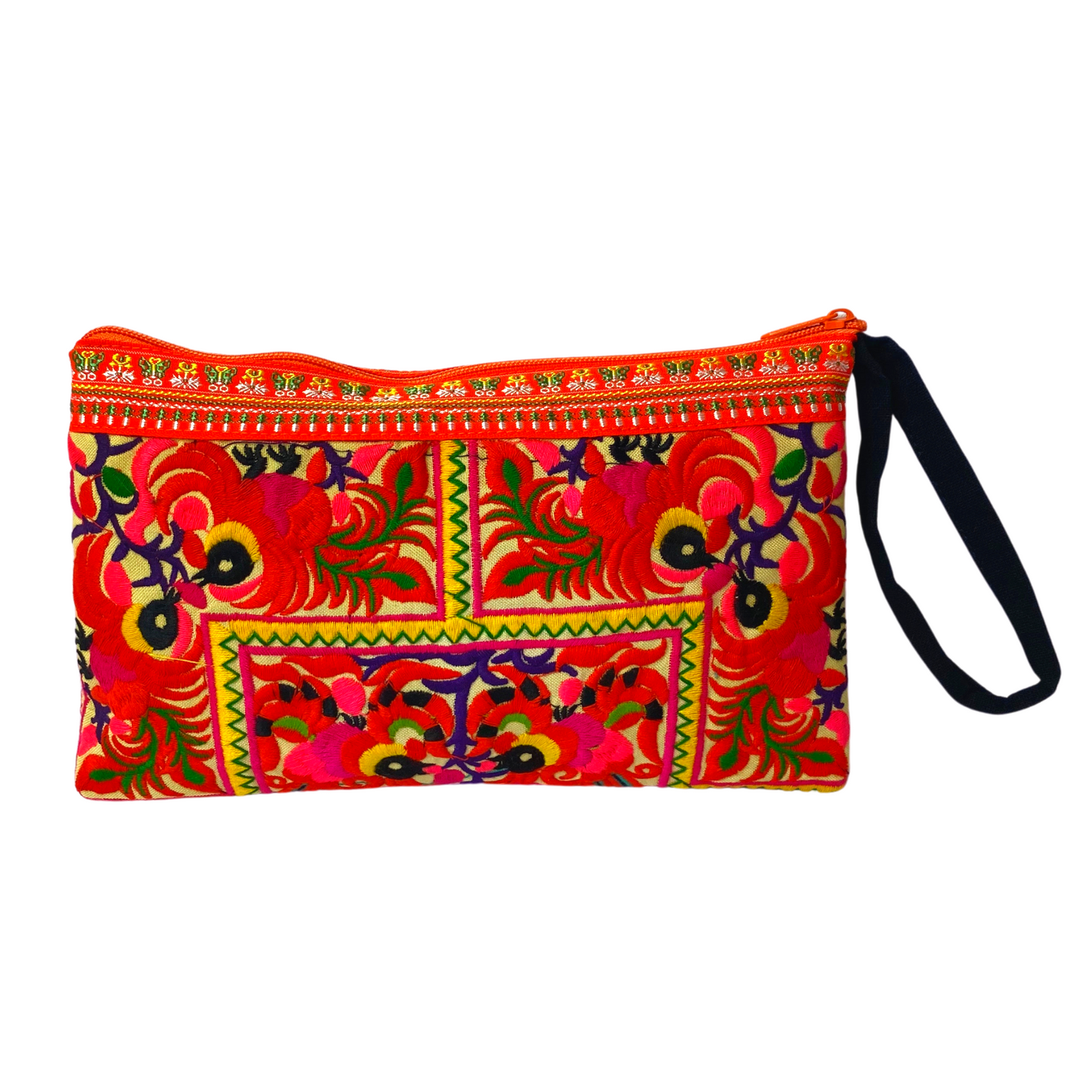 Prani Embroidered Hmong Wristlet - Thailand