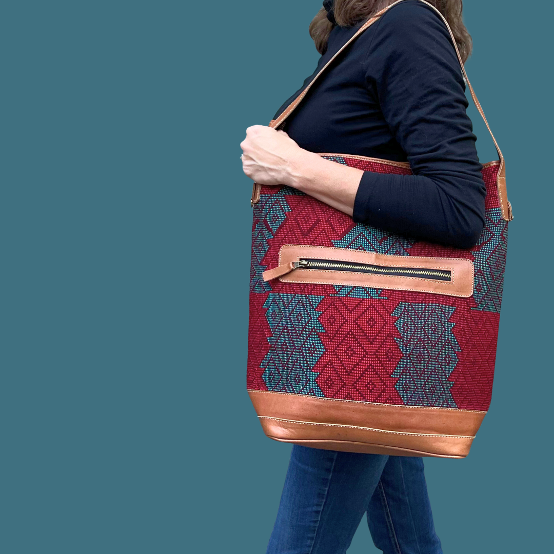 Huipil Bucket Bag