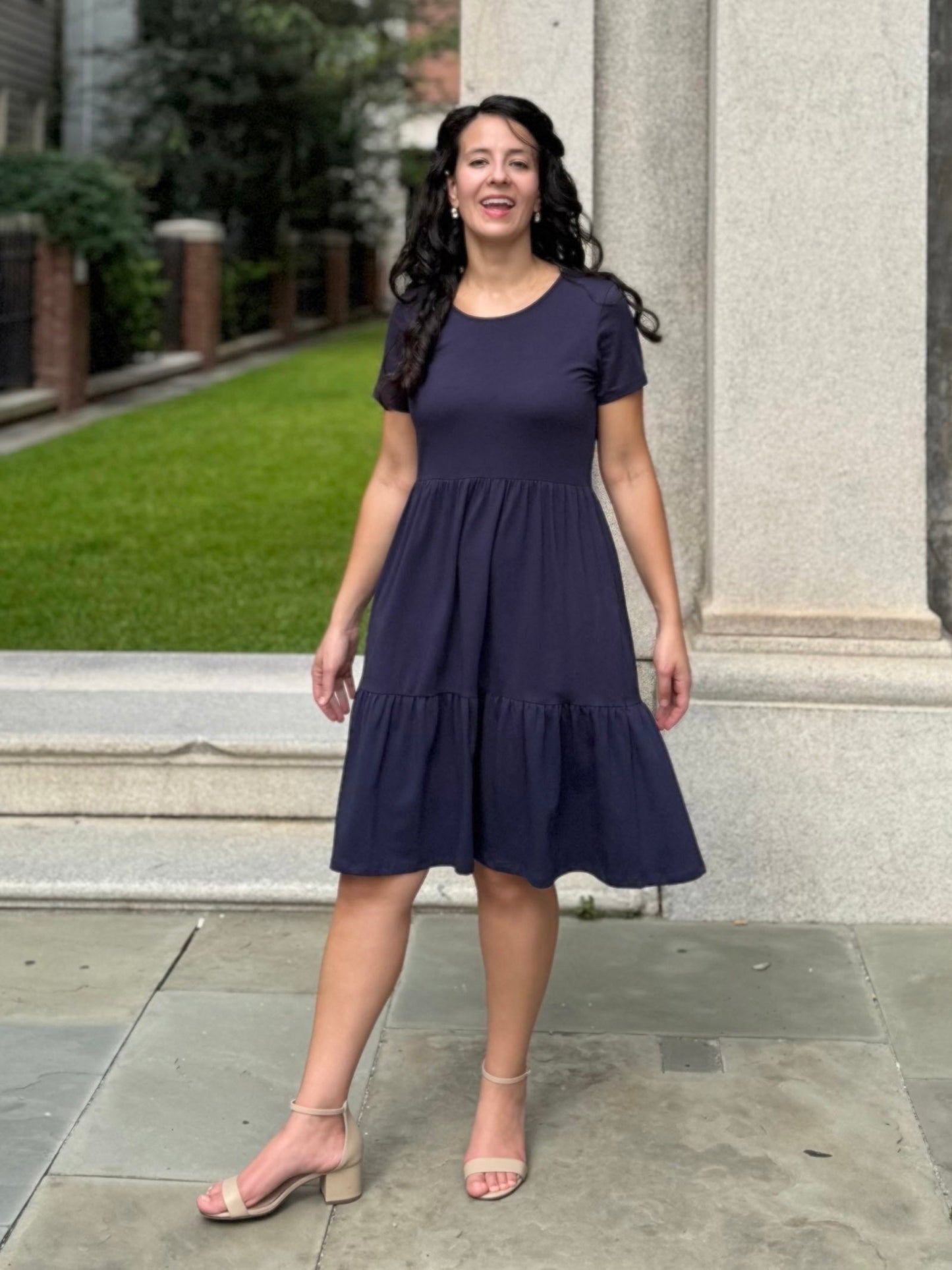 ARIA dress in Navy