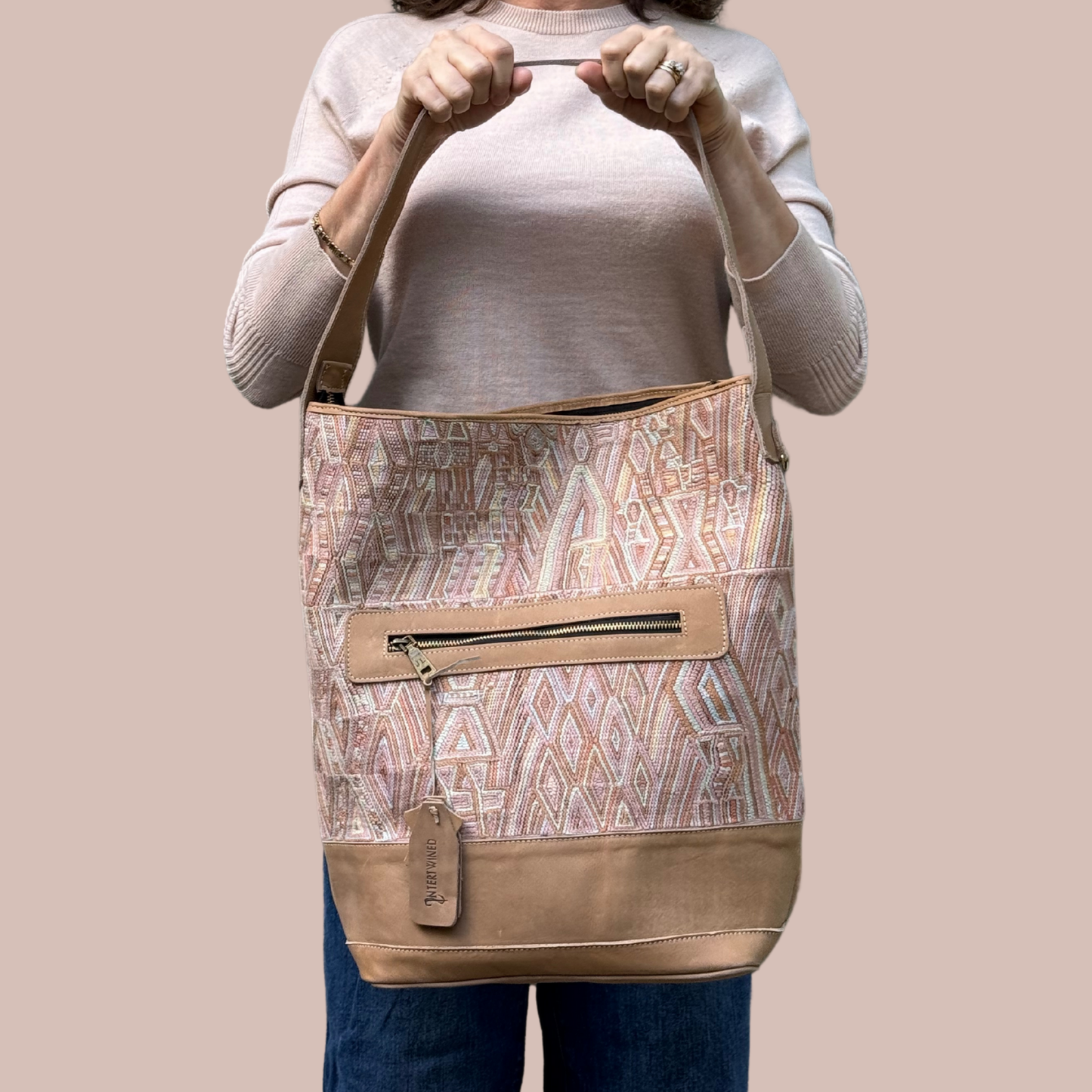 Huipil Bucket Bag