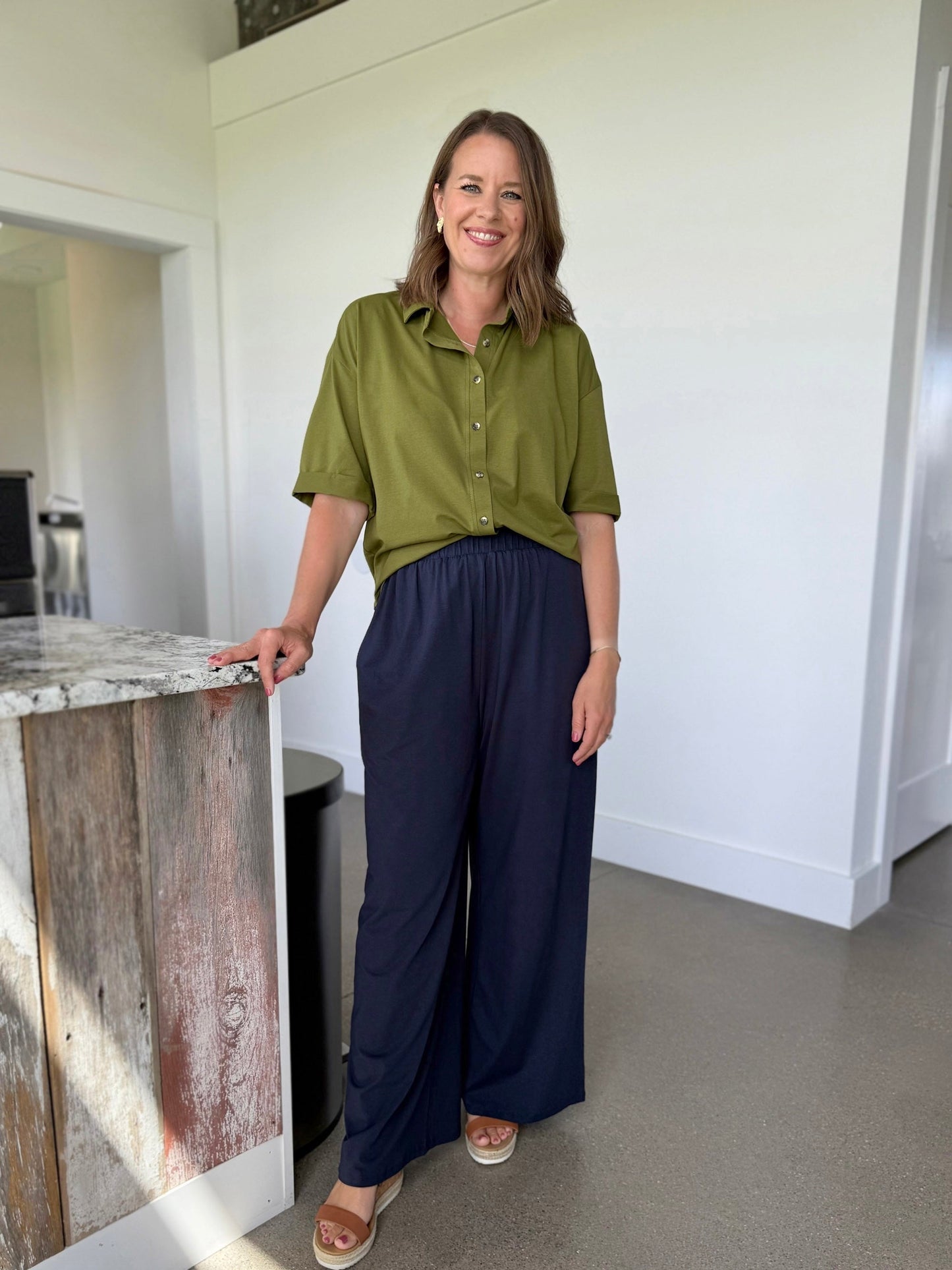 ELLIE pants in Navy