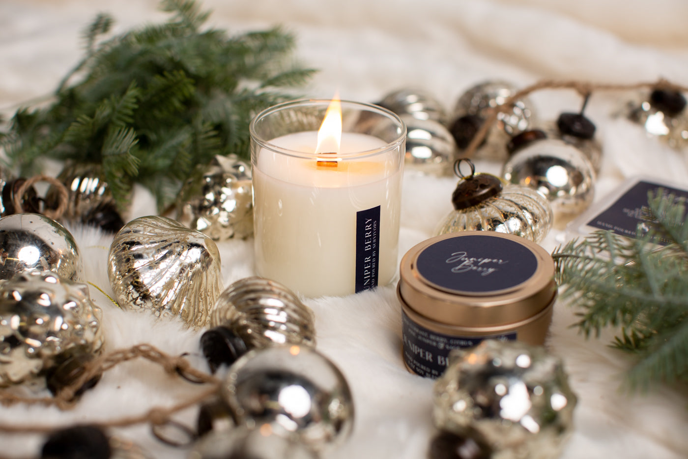 Juniper Berry Tin Candle