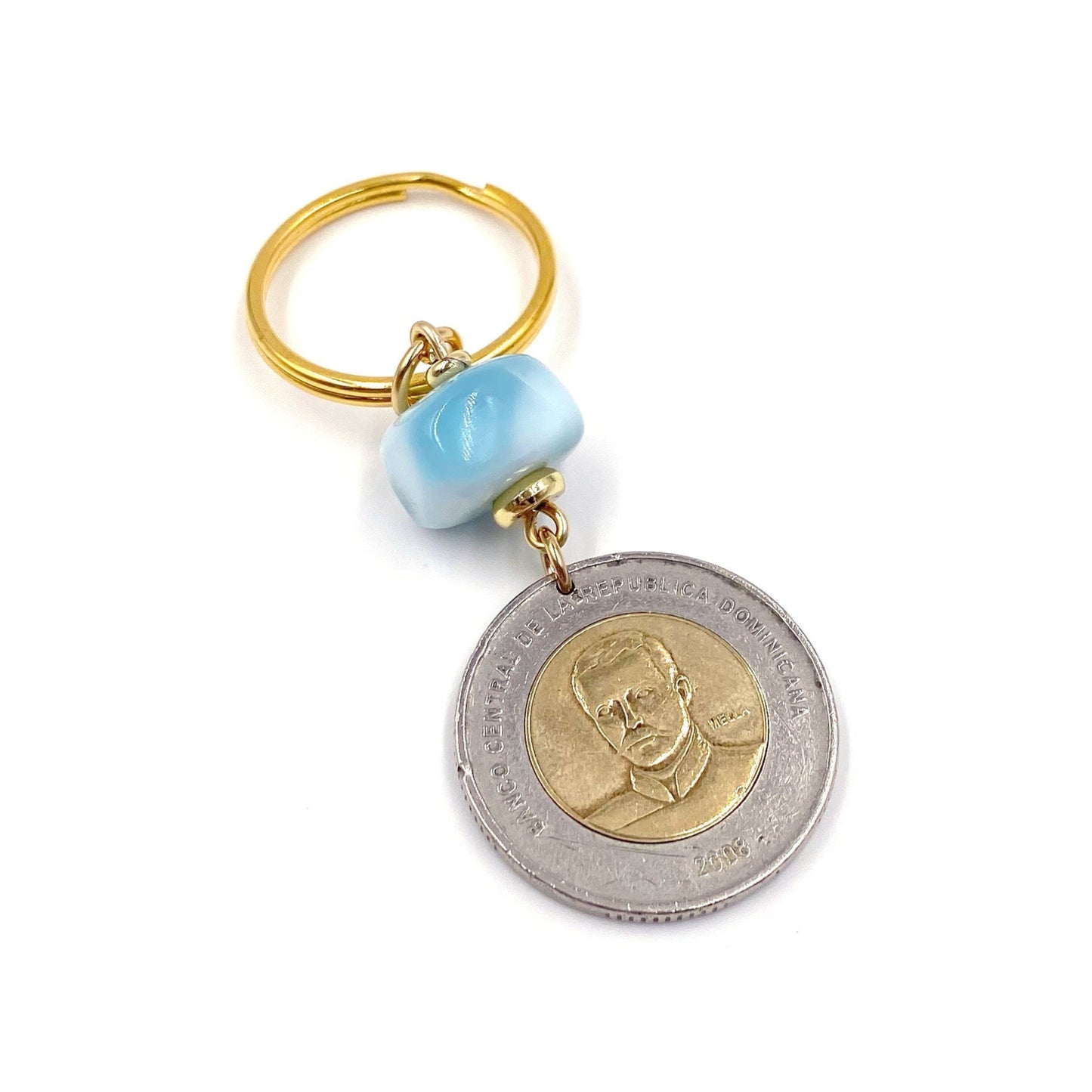 Dominican Peso Keychains