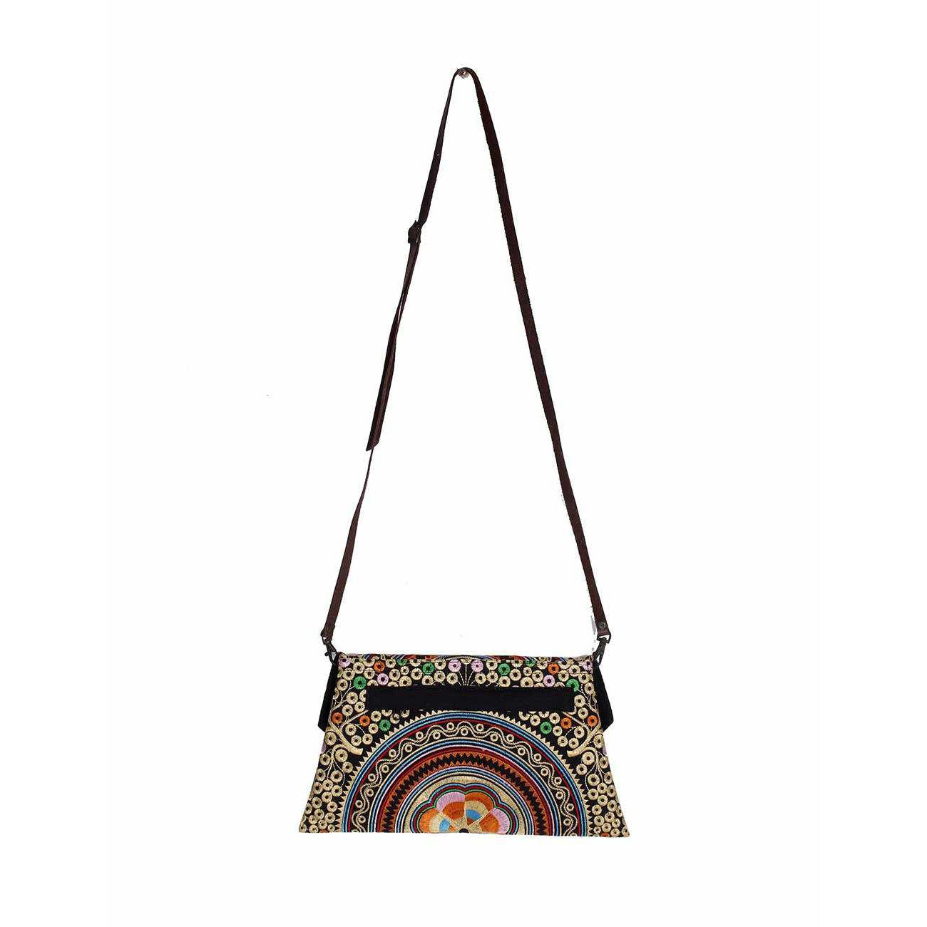 Embroidered Convertible Clutch | Crossbody Bag - Thailand