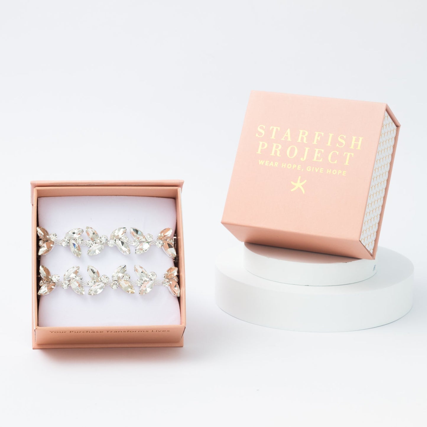 Crystal Serenade Silk Ribbon Headband