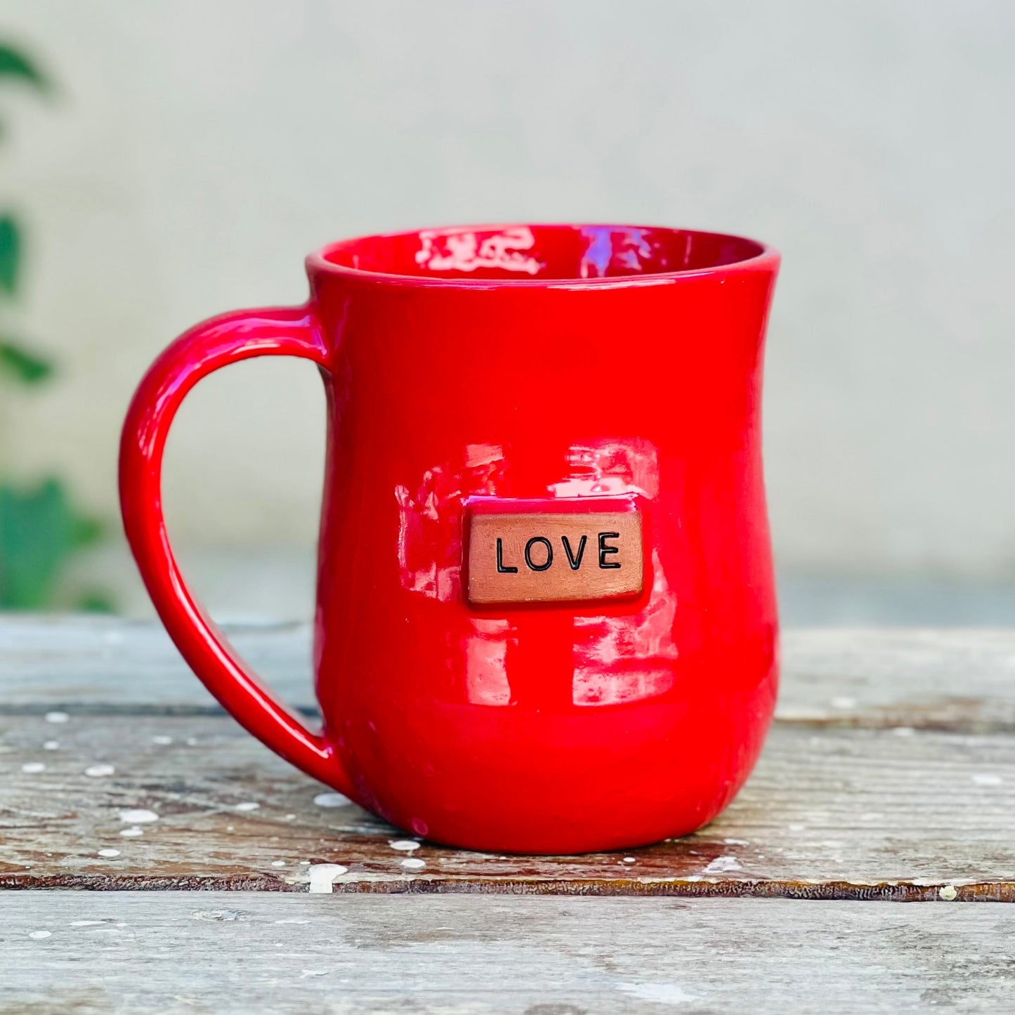 Love Mug - Muted Red