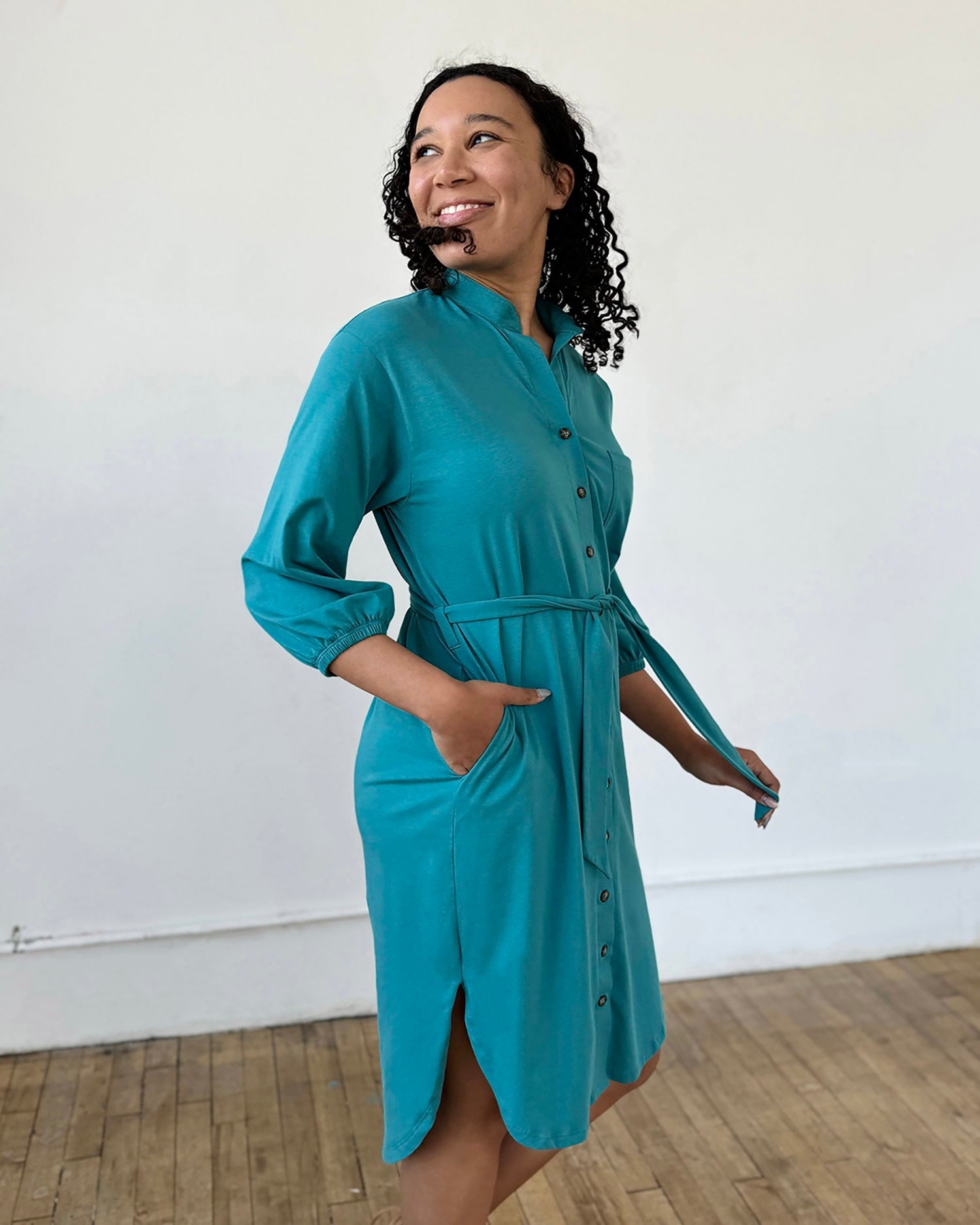 MILLIE dress in Marine Teal – Trades of Hope MILLIE dress in Marine Teal – Trades of Hope