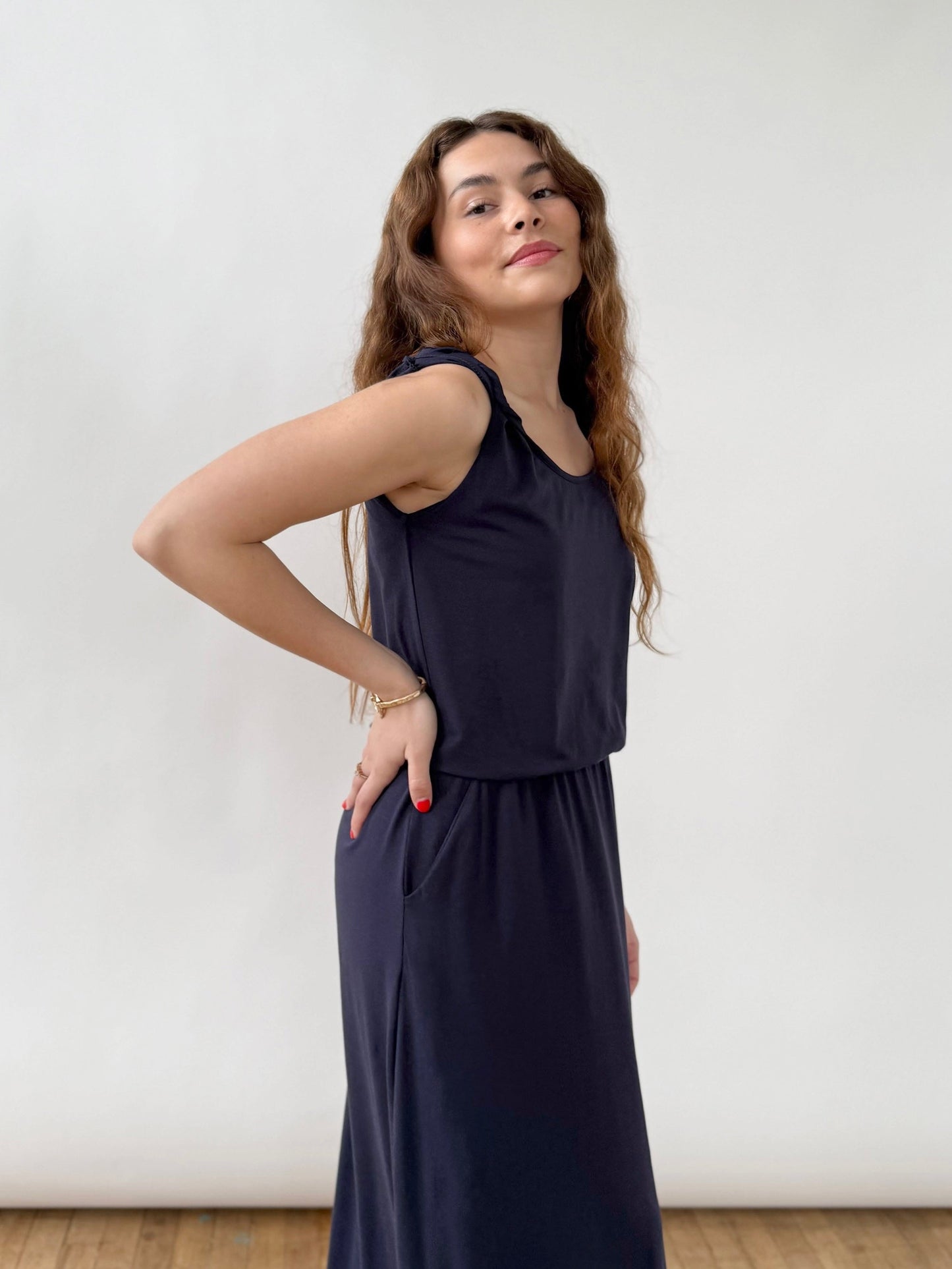 MICHAL dress in Navy