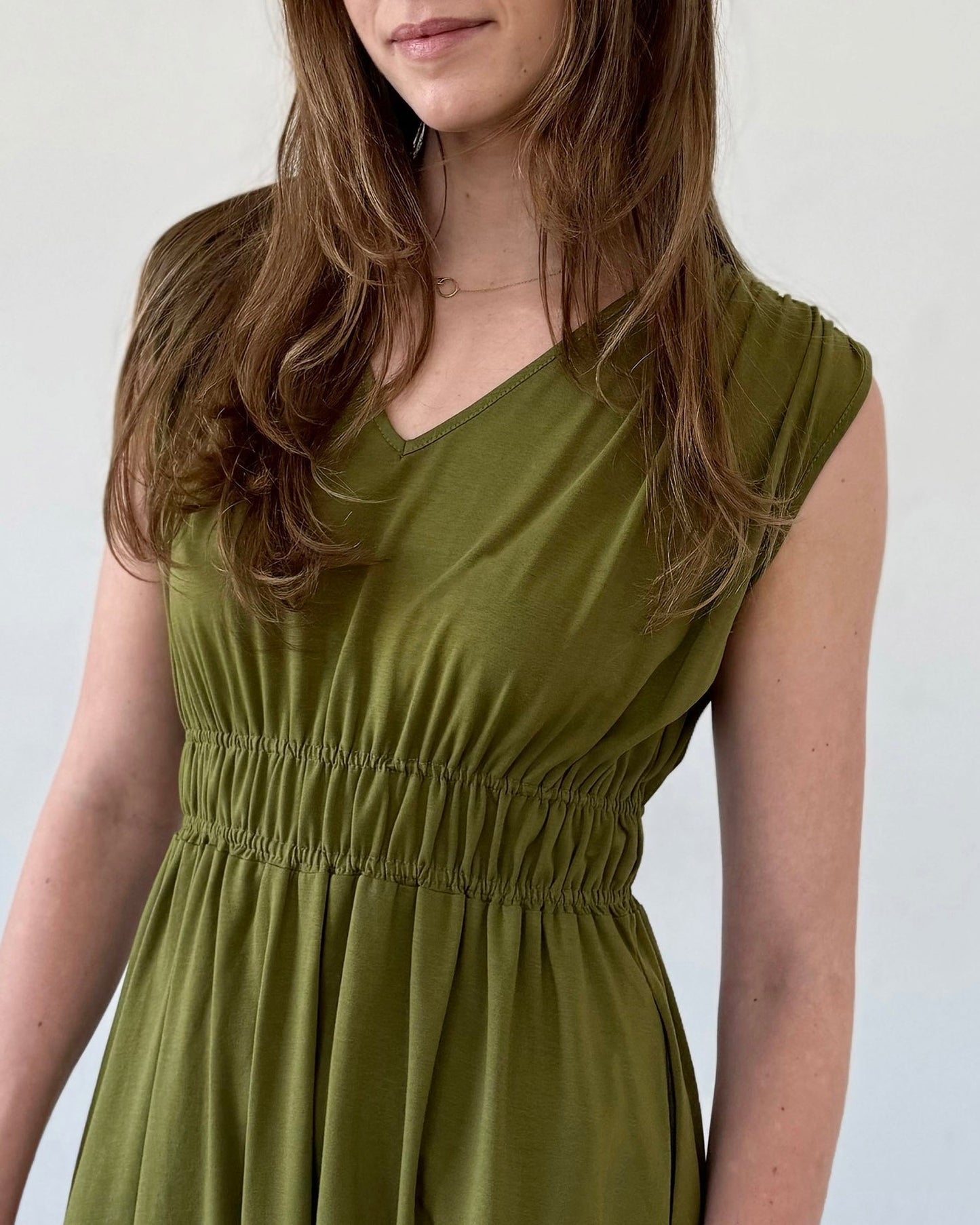 HAMPTON dress in Olive Branch