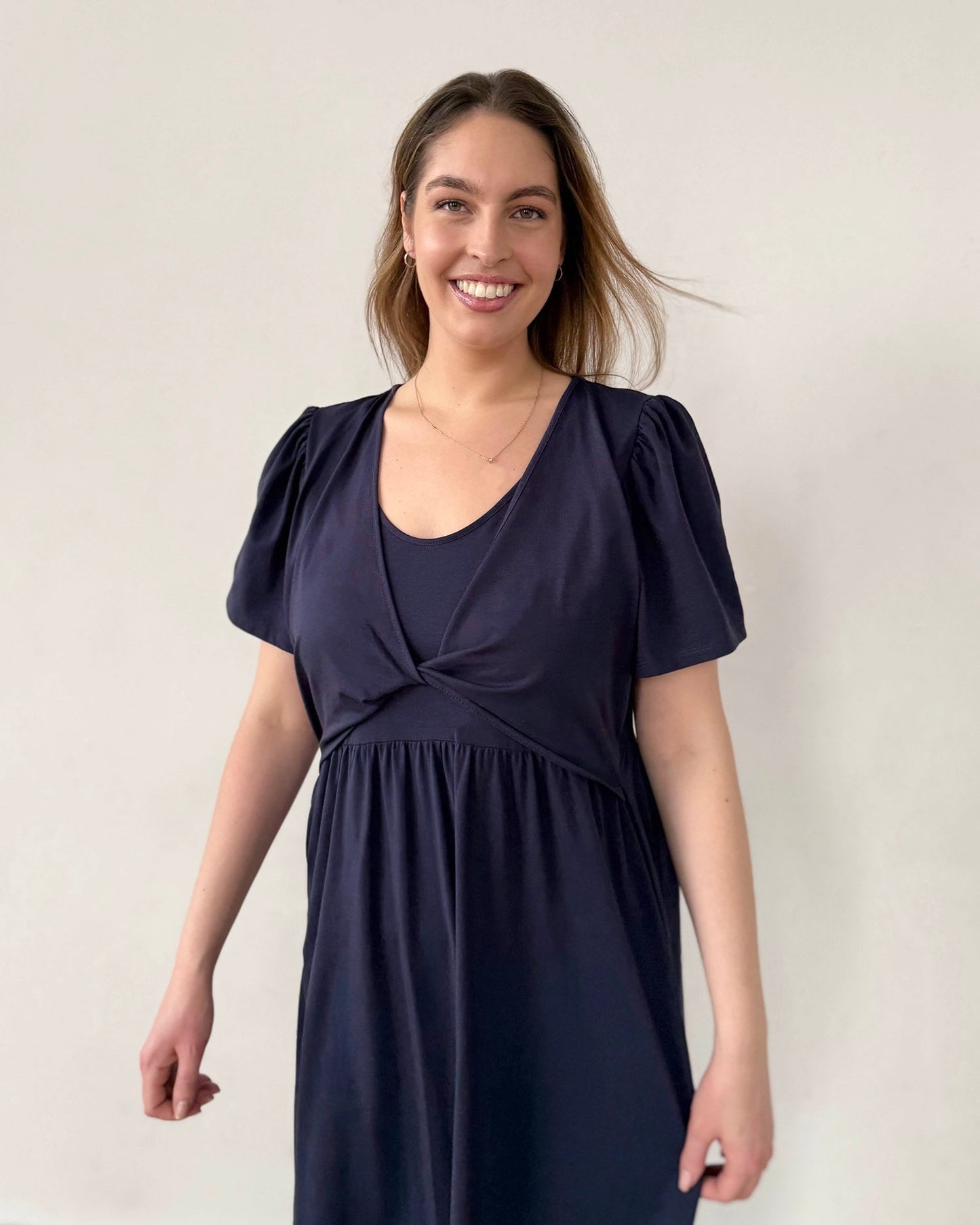 MONICA dress in Navy