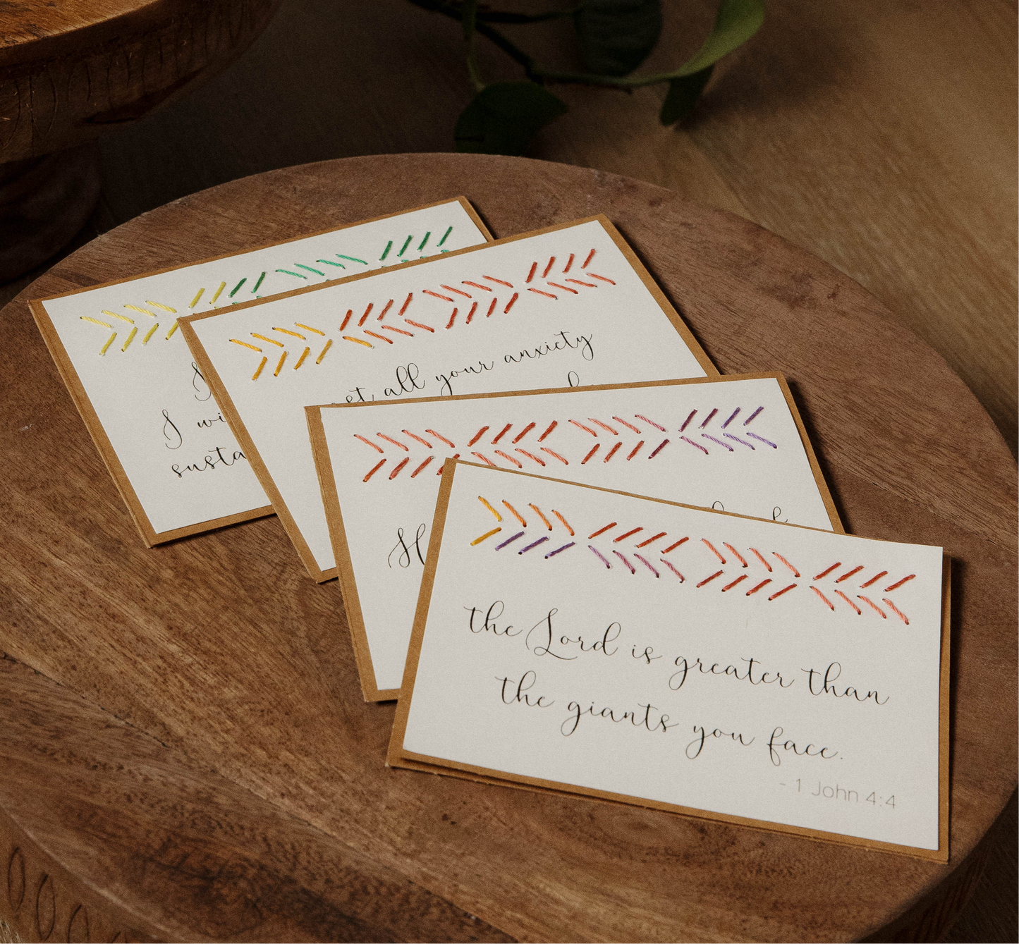 The Lord is Greater Greeting Cards