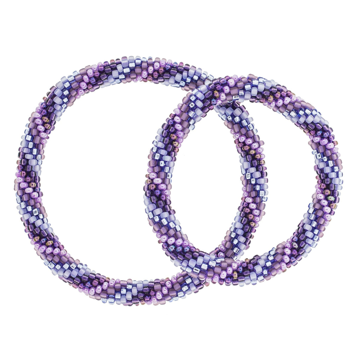 Mommy & Me Roll-On® Bracelets - Amethyst