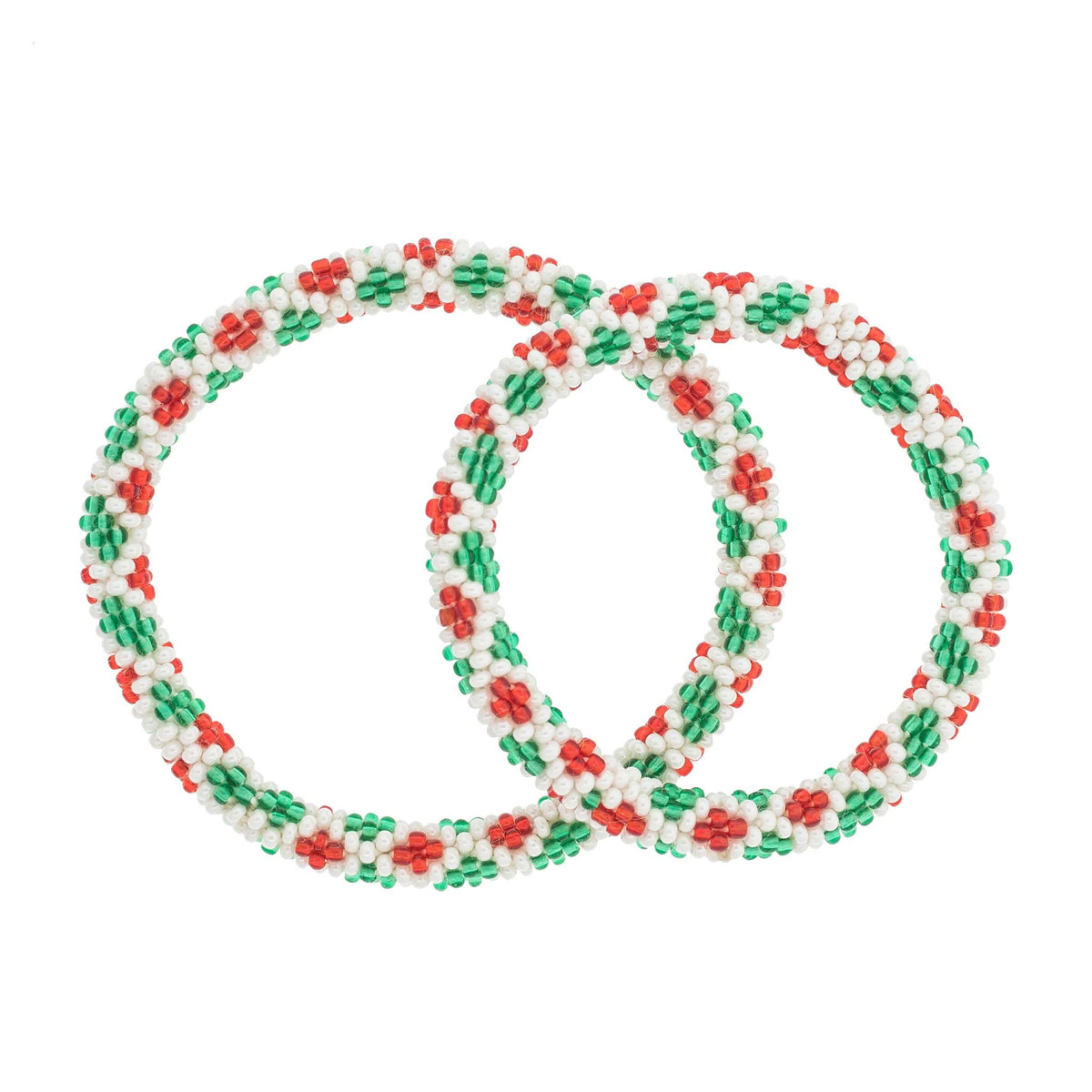 Mommy & Me Roll-On® Bracelets - Mistletoe