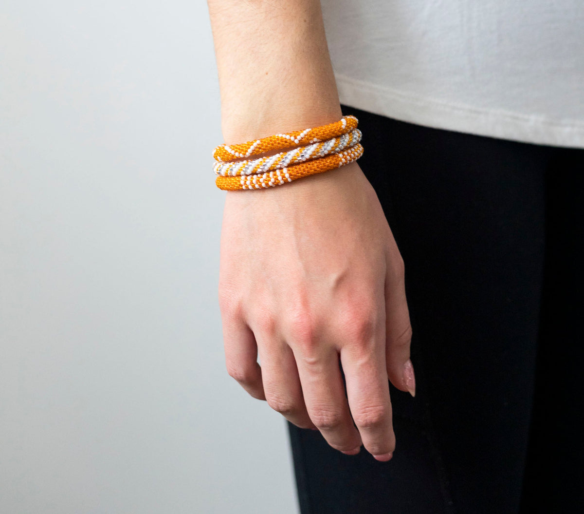 Game Day Roll-On® Bracelets - Burnt Orange
