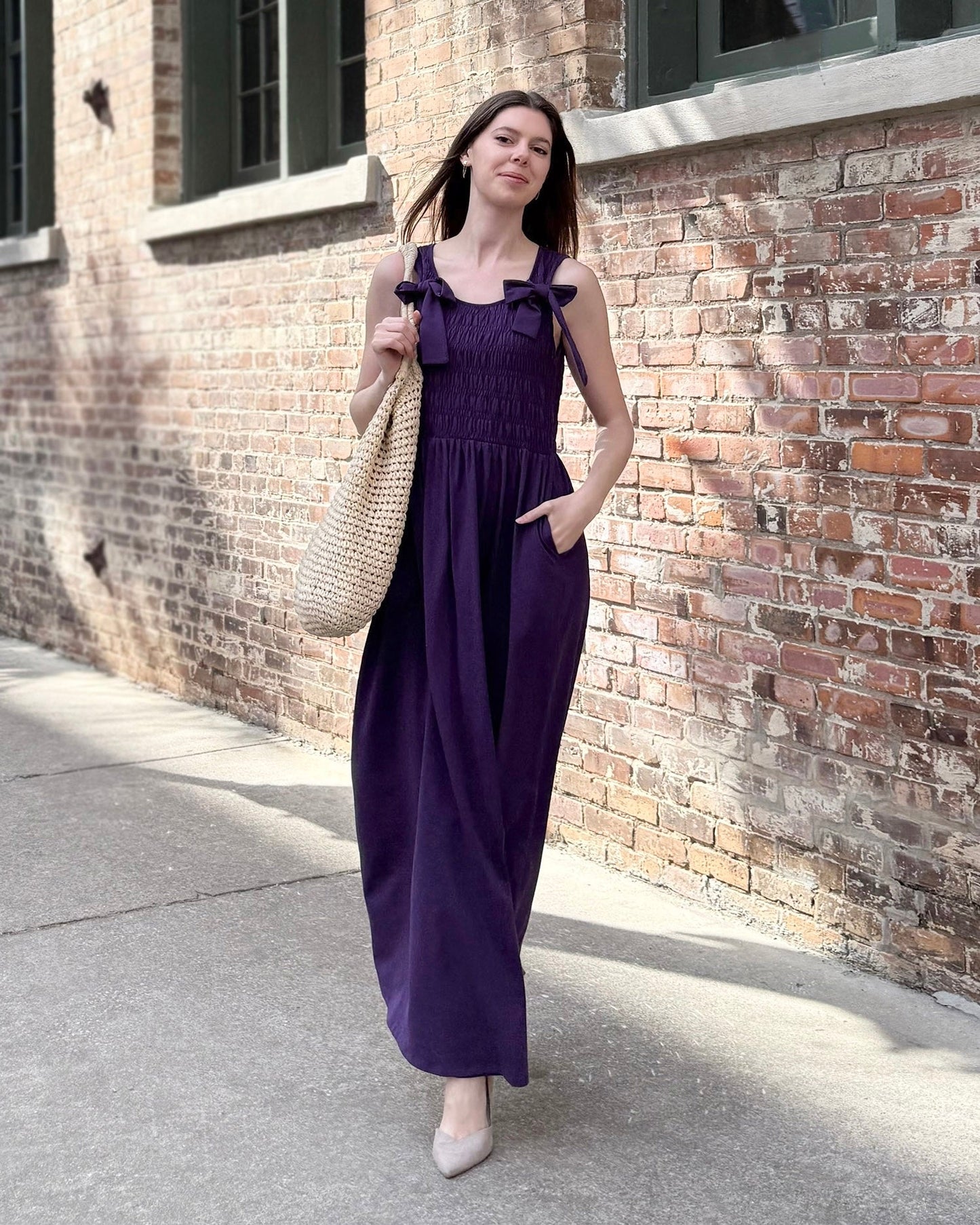 JESSA dress in Midnight Dahlia