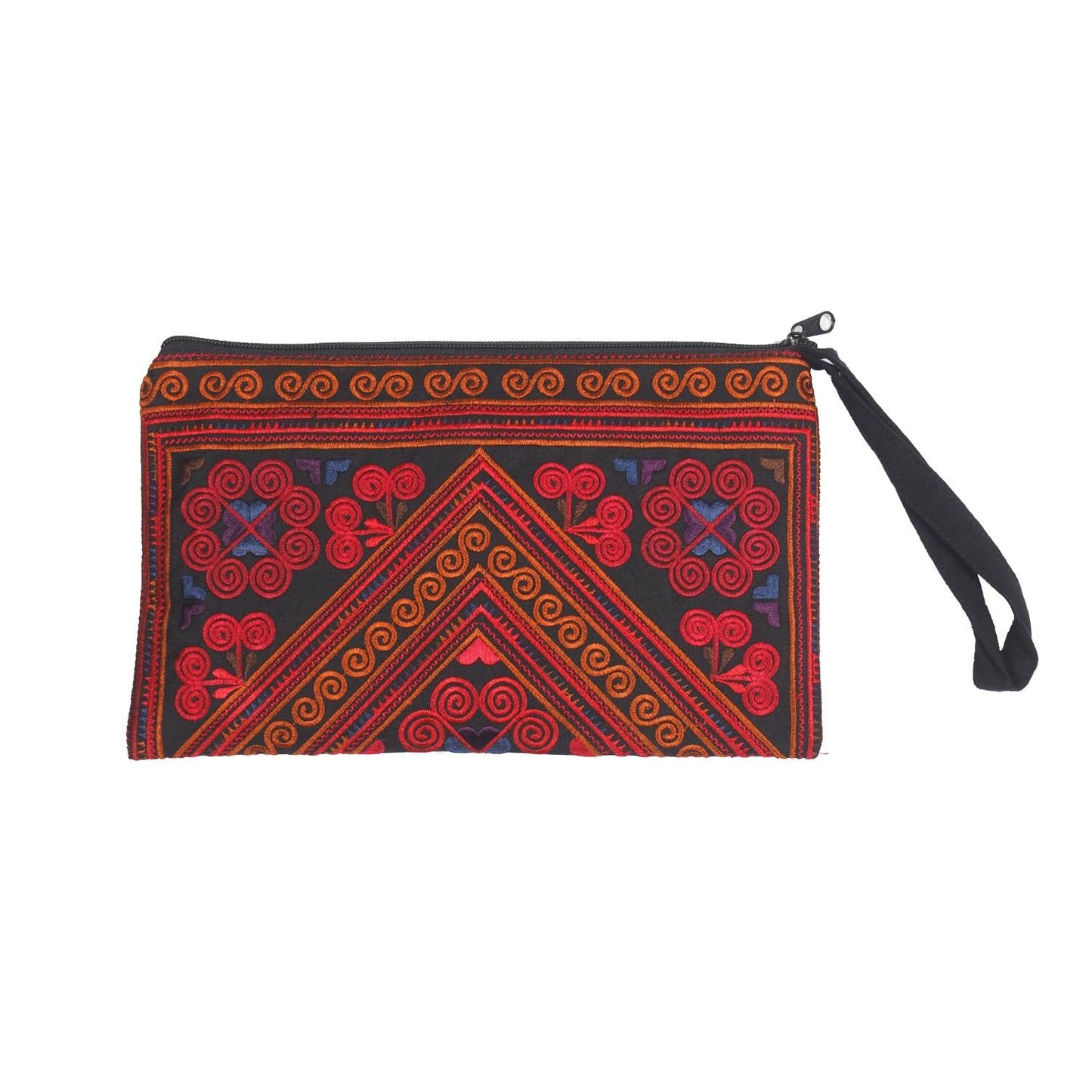 Sarita Hmong Embroidered Wristlet - Thailand