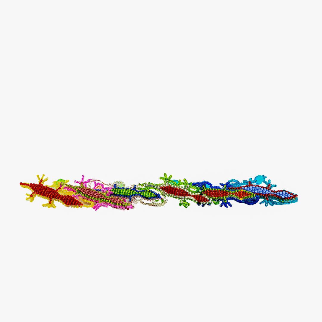 Lizard Seed Bead Kids Bracelet - Guatemala