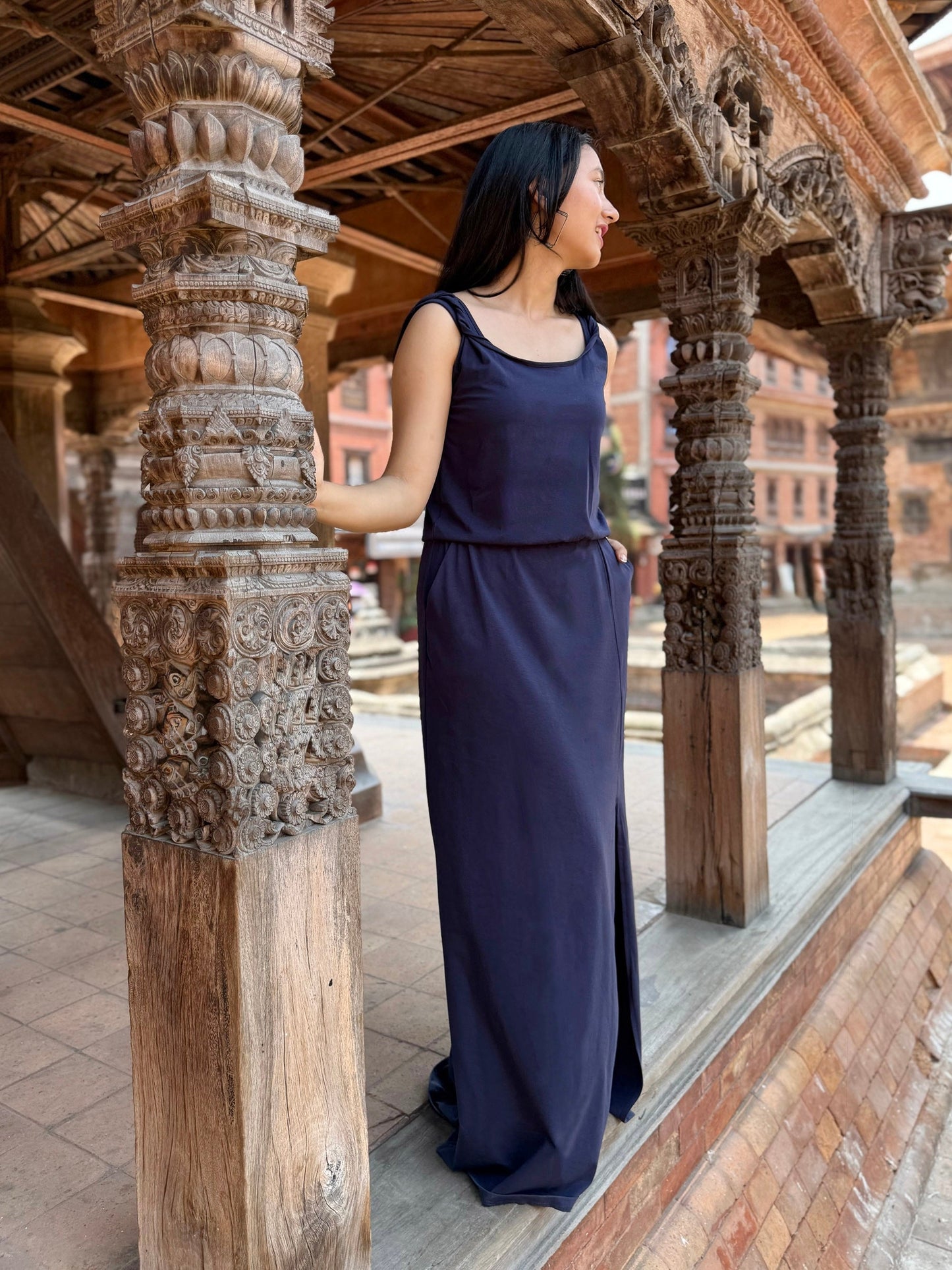 MICHAL dress in Navy
