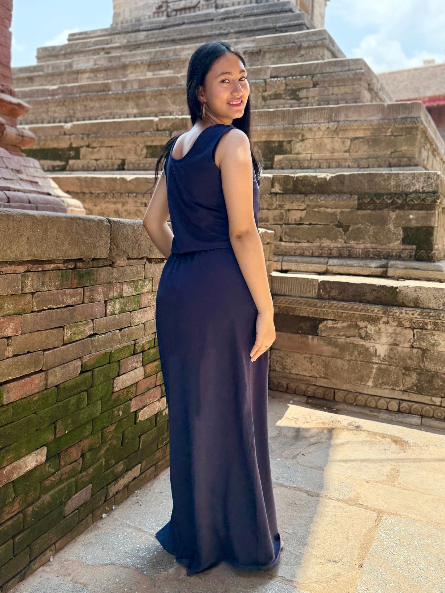 MICHAL dress in Navy