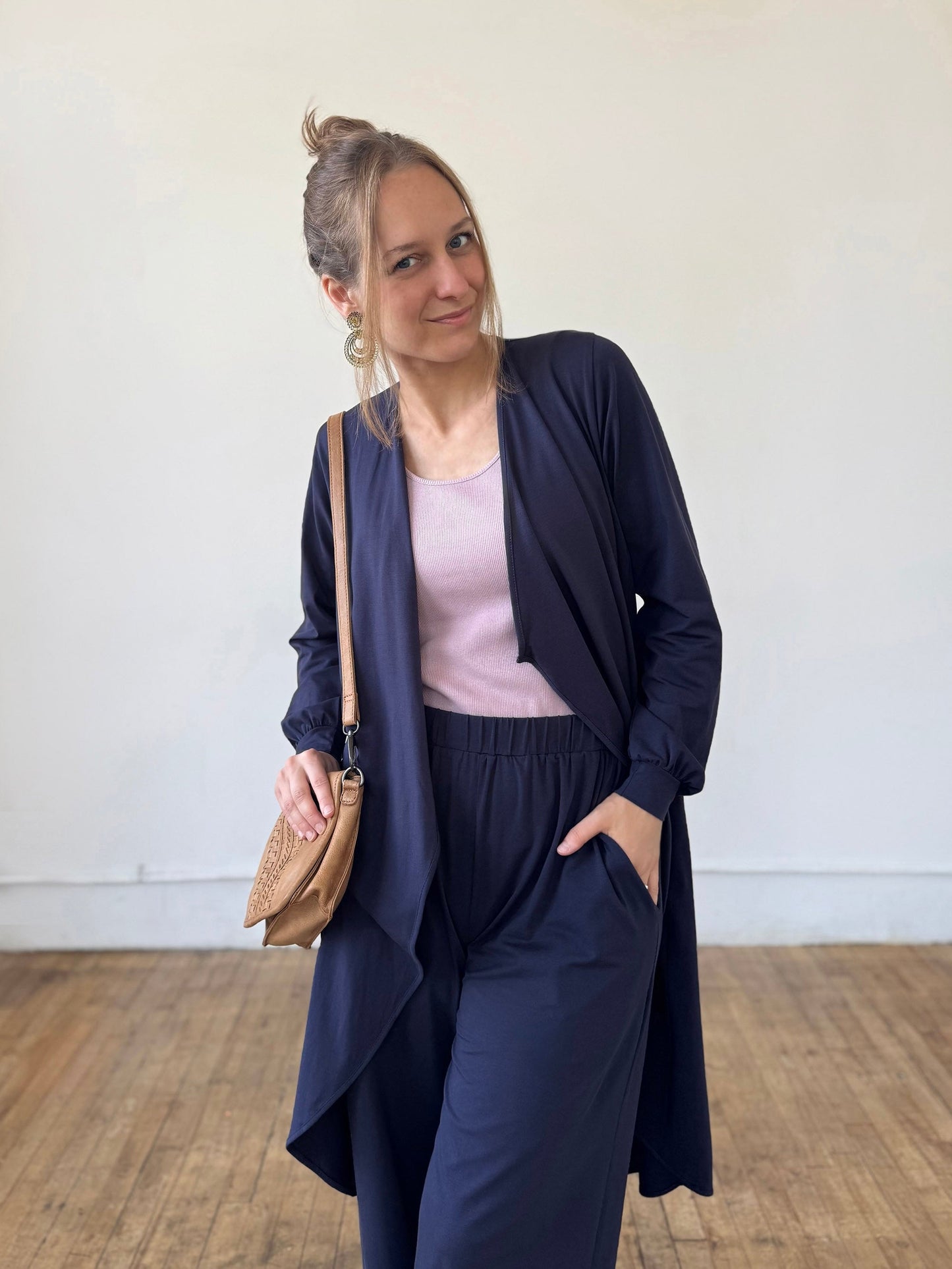 ELLIE pants in Navy