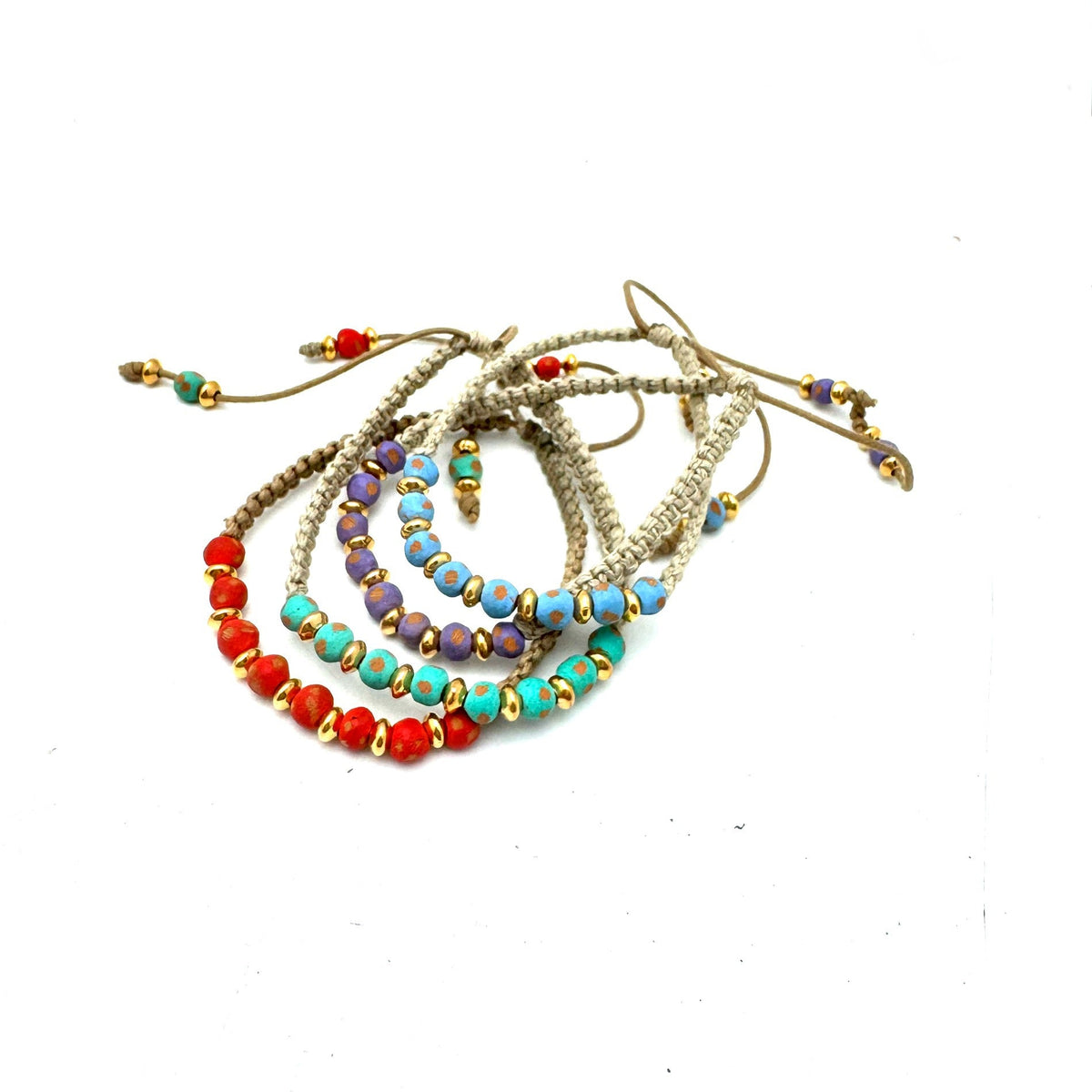 Jameson Macrame Bracelet - Turquoise