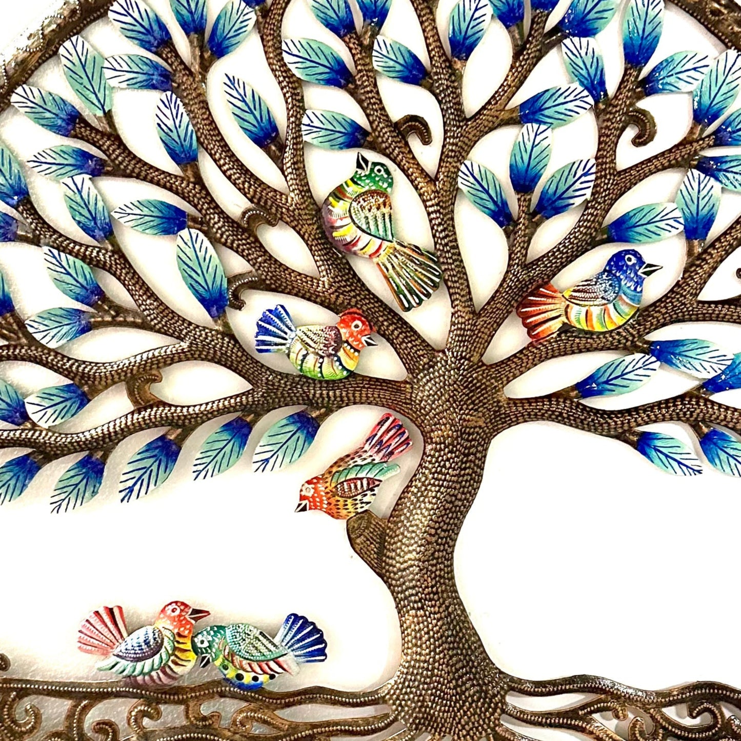 Nesmy Bronze Tree: 6 Little Birds