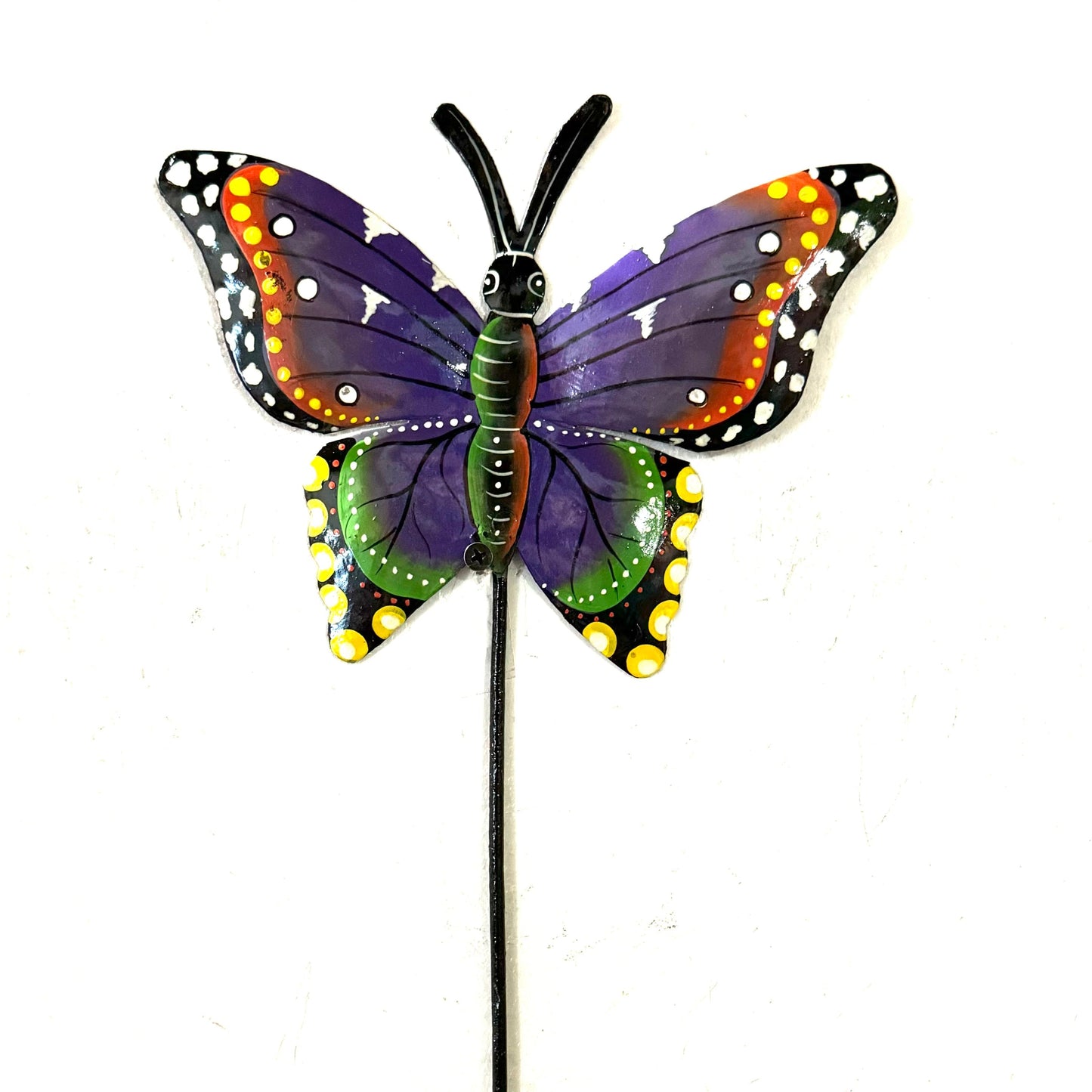 Purple Butterfly Garden Stake