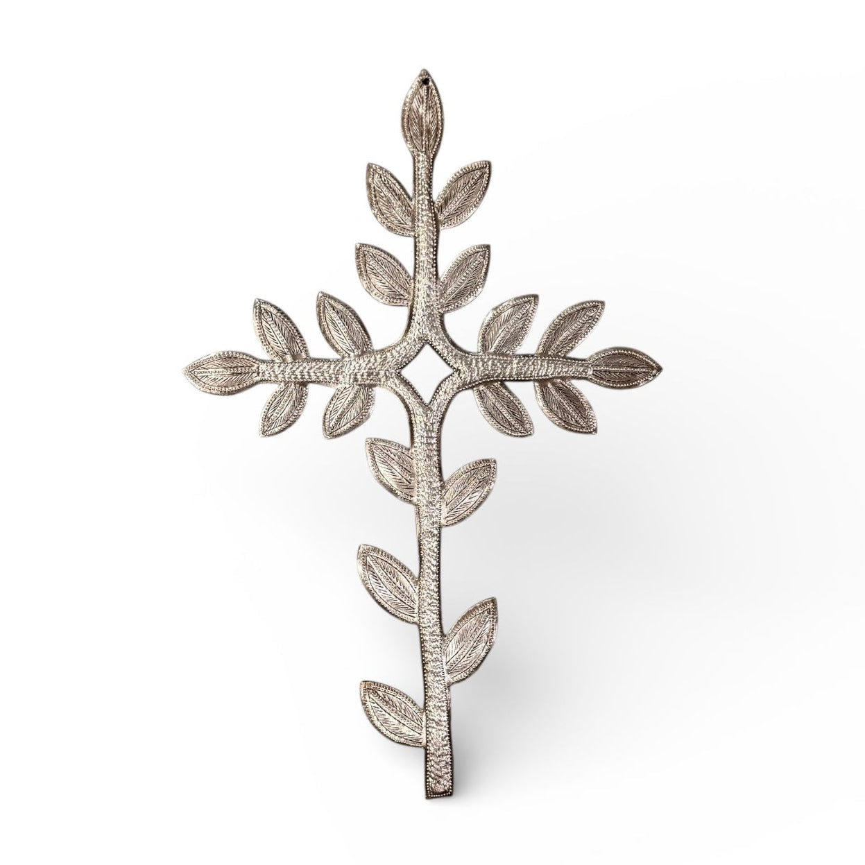 Budding Leaves Cross